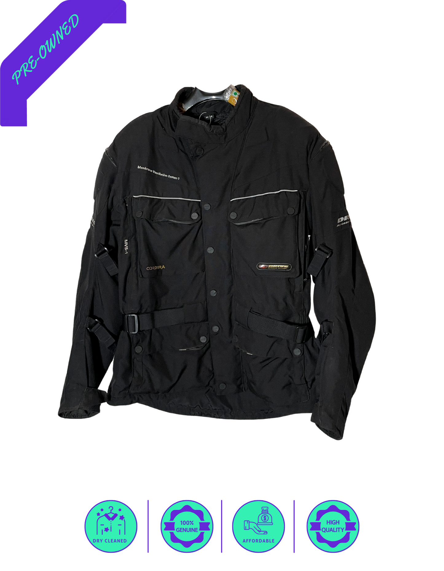 Drive I Men Touring Jacket I Black I 4XL