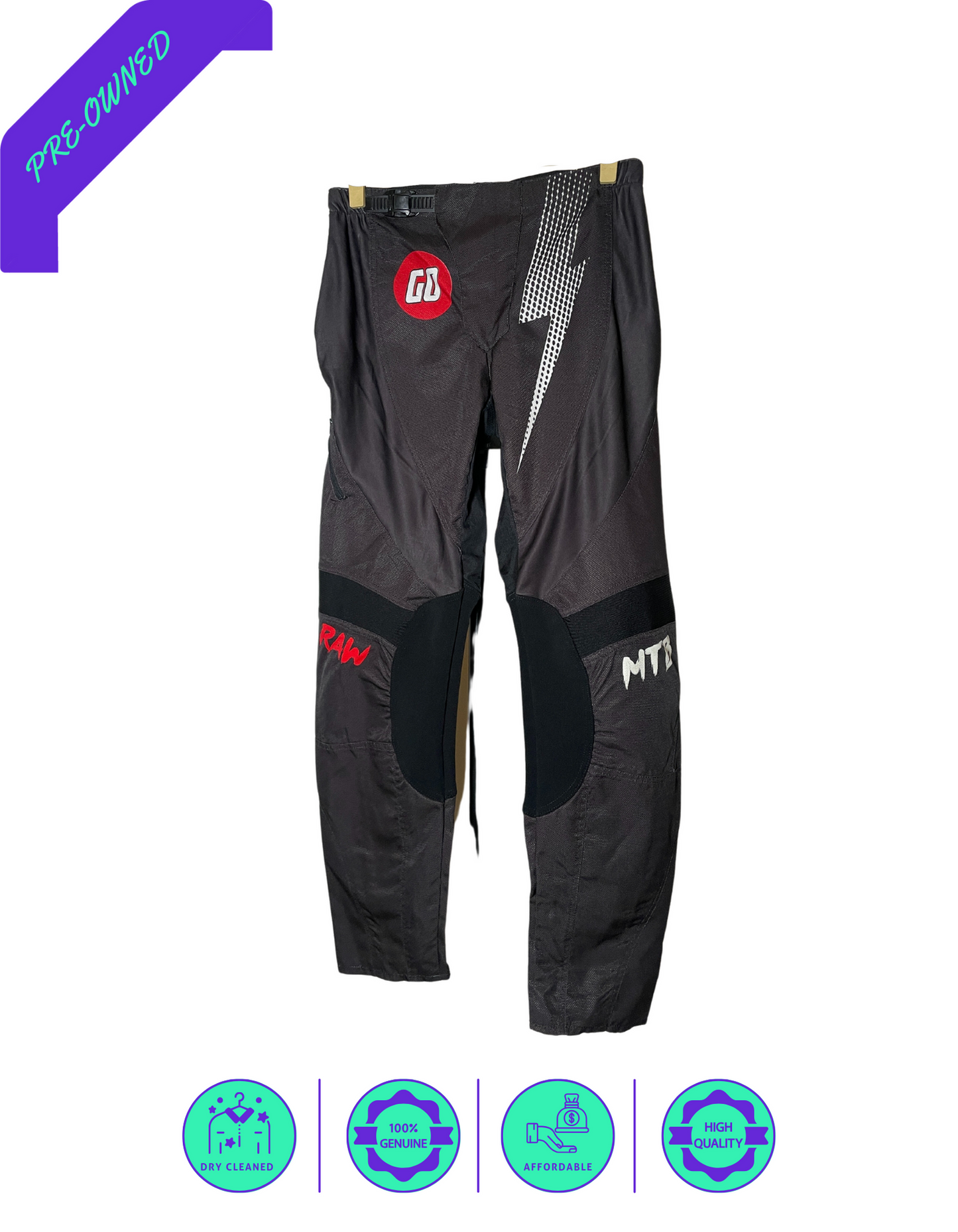 RAW I Unisex Motocross Pant I Brown I 32"