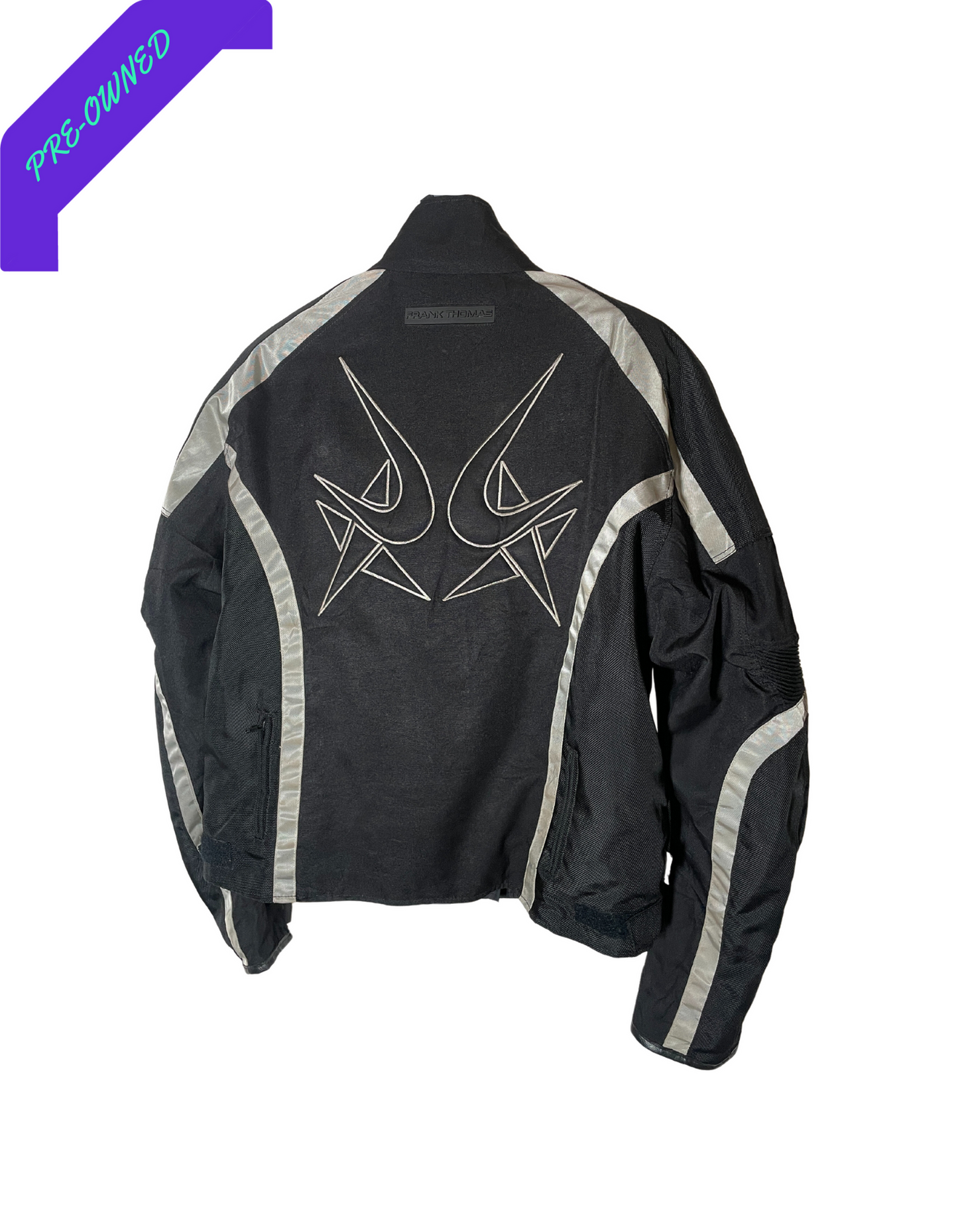 Frank Thomas I Men Touring Jacket I Grey/Black I XL