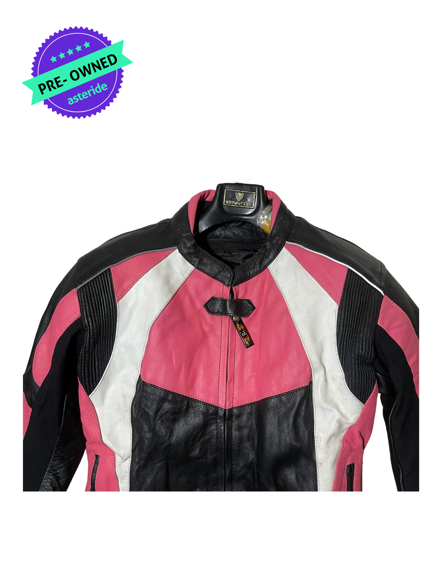 Bikers Gear I Women Sport Jacket I Pink/Black I M