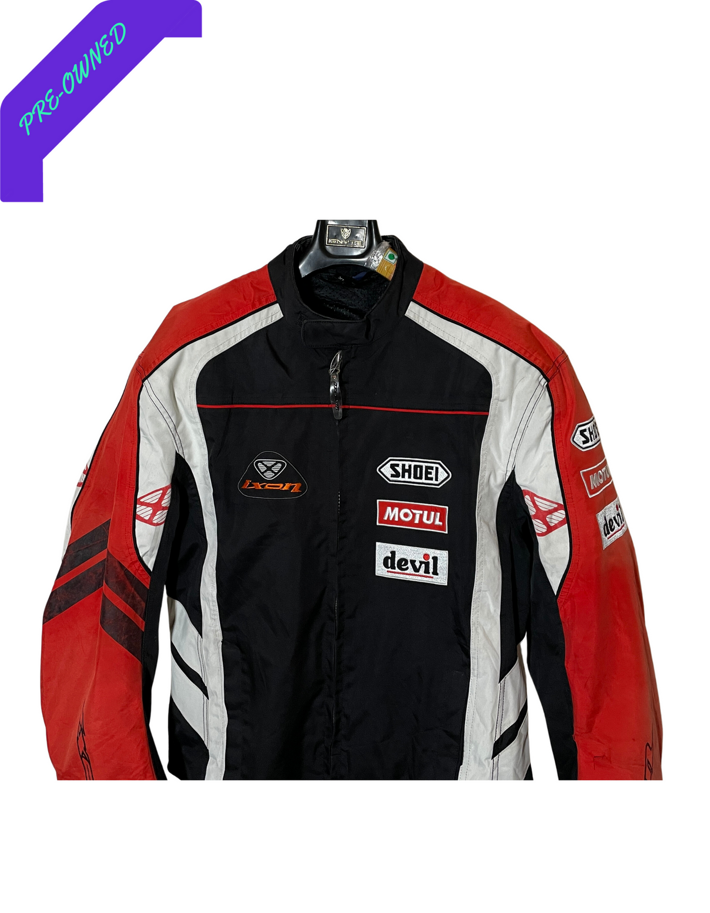 Ixon I Men Touring Jacket I Red/Black I XL