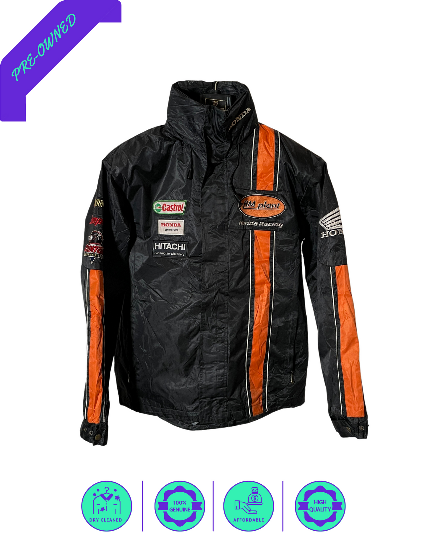 Honda Windsheeter I Men Sport Jacket I Black I 2XL