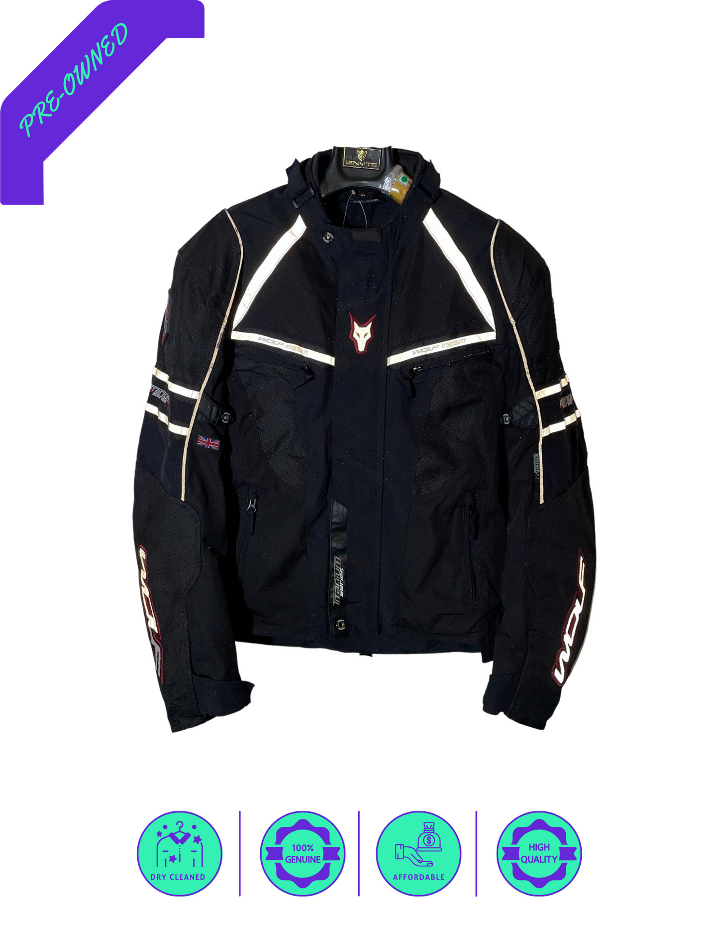 WOLF I Men Touring Jacket I Black I XL