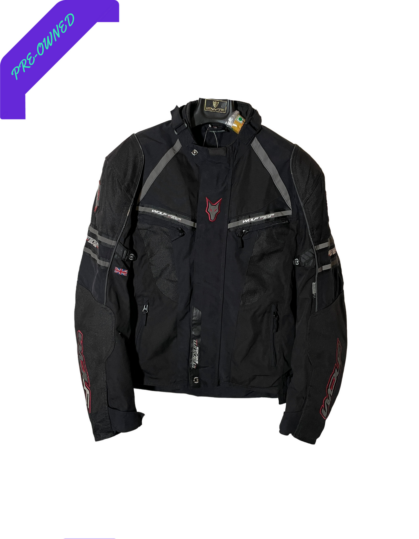 WOLF I Men Touring Jacket I Black I XL