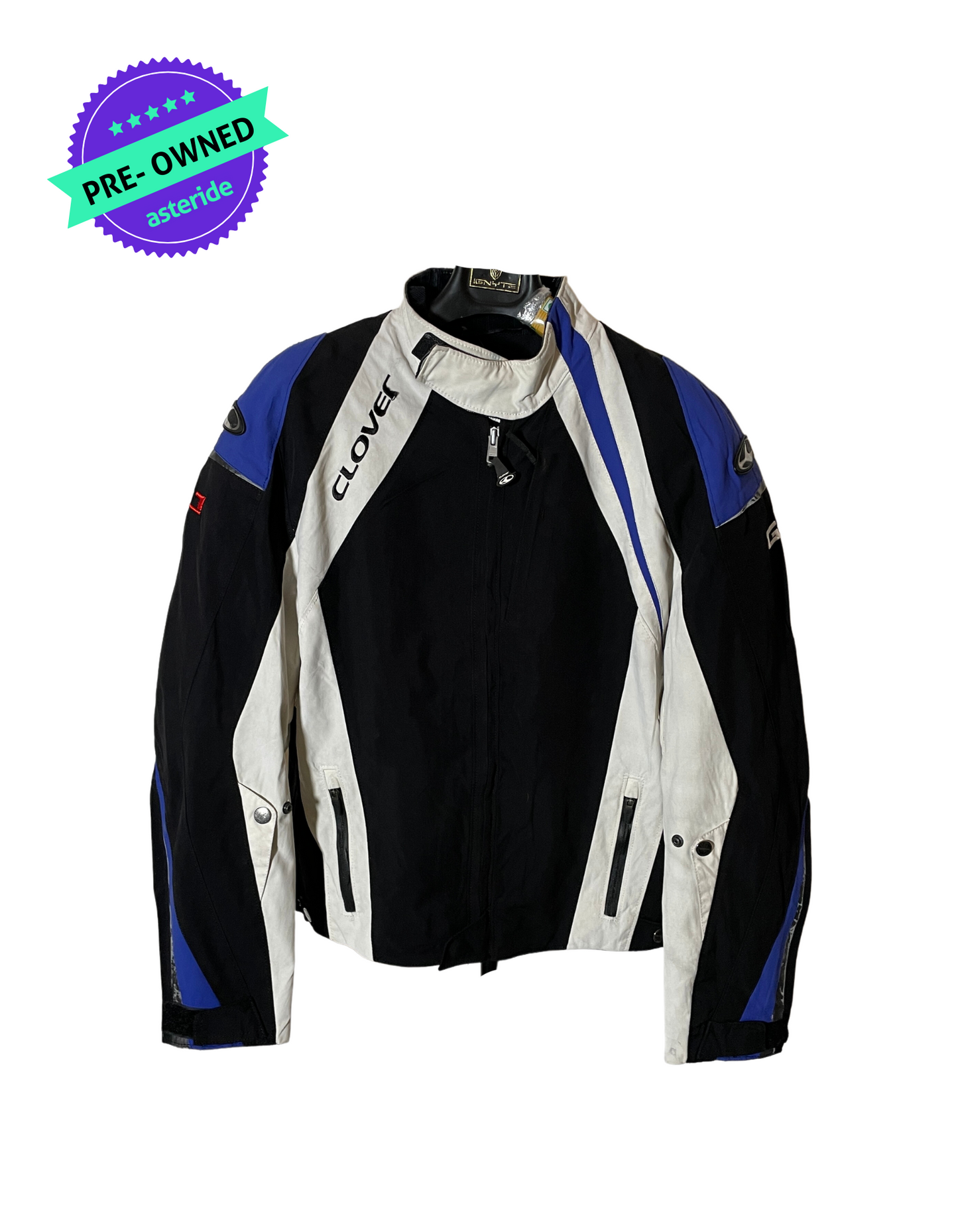 Clover I Men Touring Jacket I Blue/Black/White I L