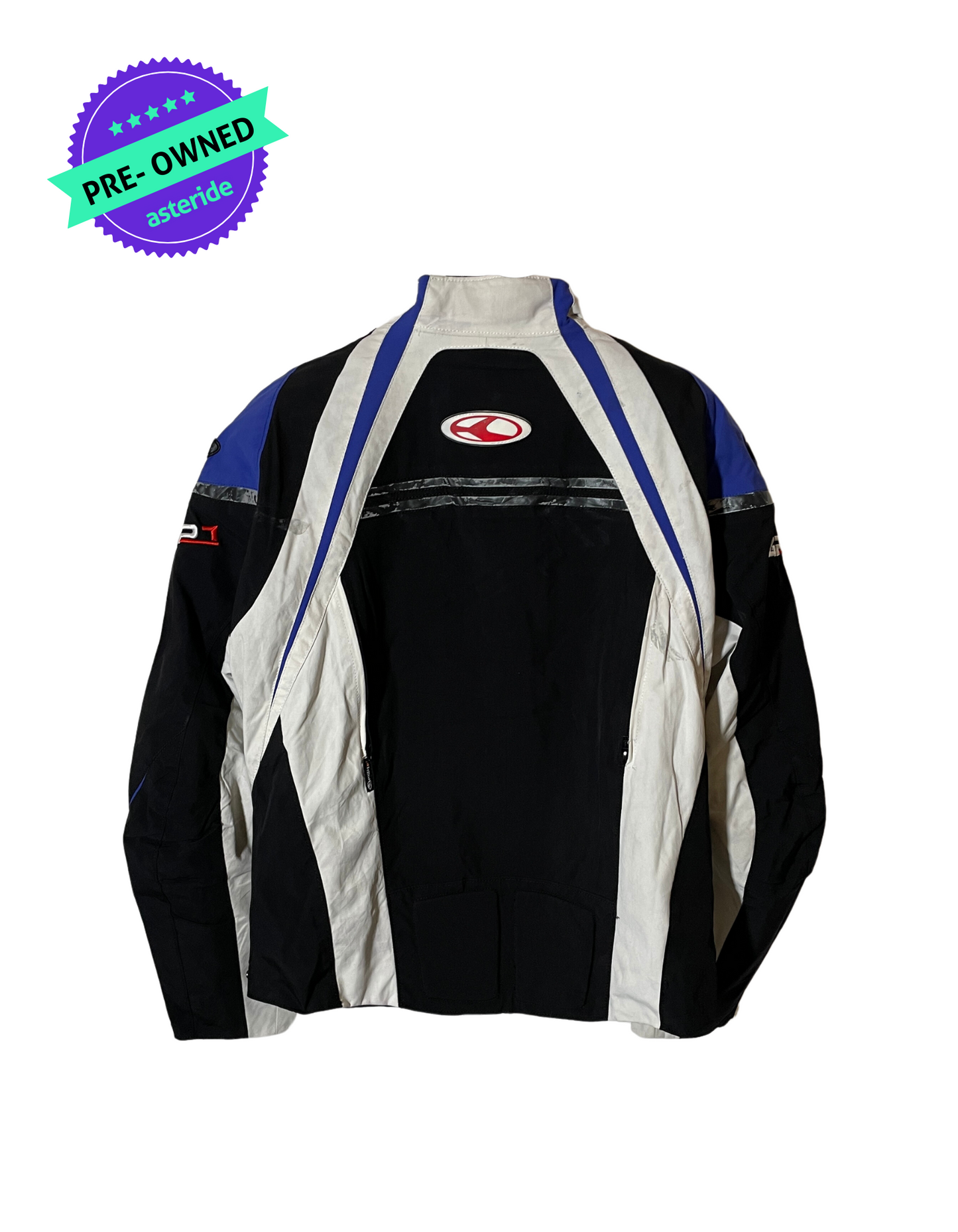 Clover I Men Touring Jacket I Blue/Black/White I L