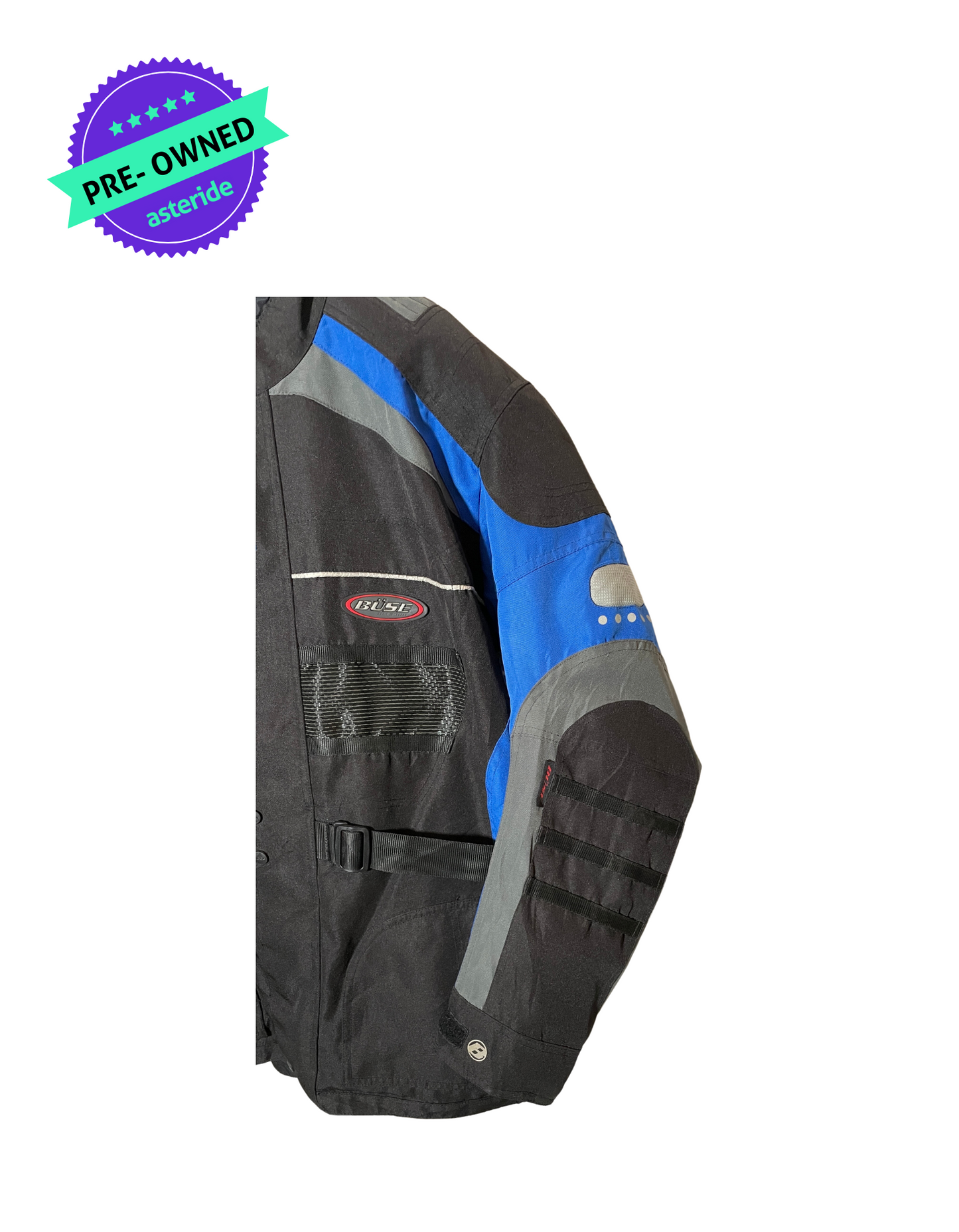 BUSE I Men Touring Jacket I Blue/Black I 4XL
