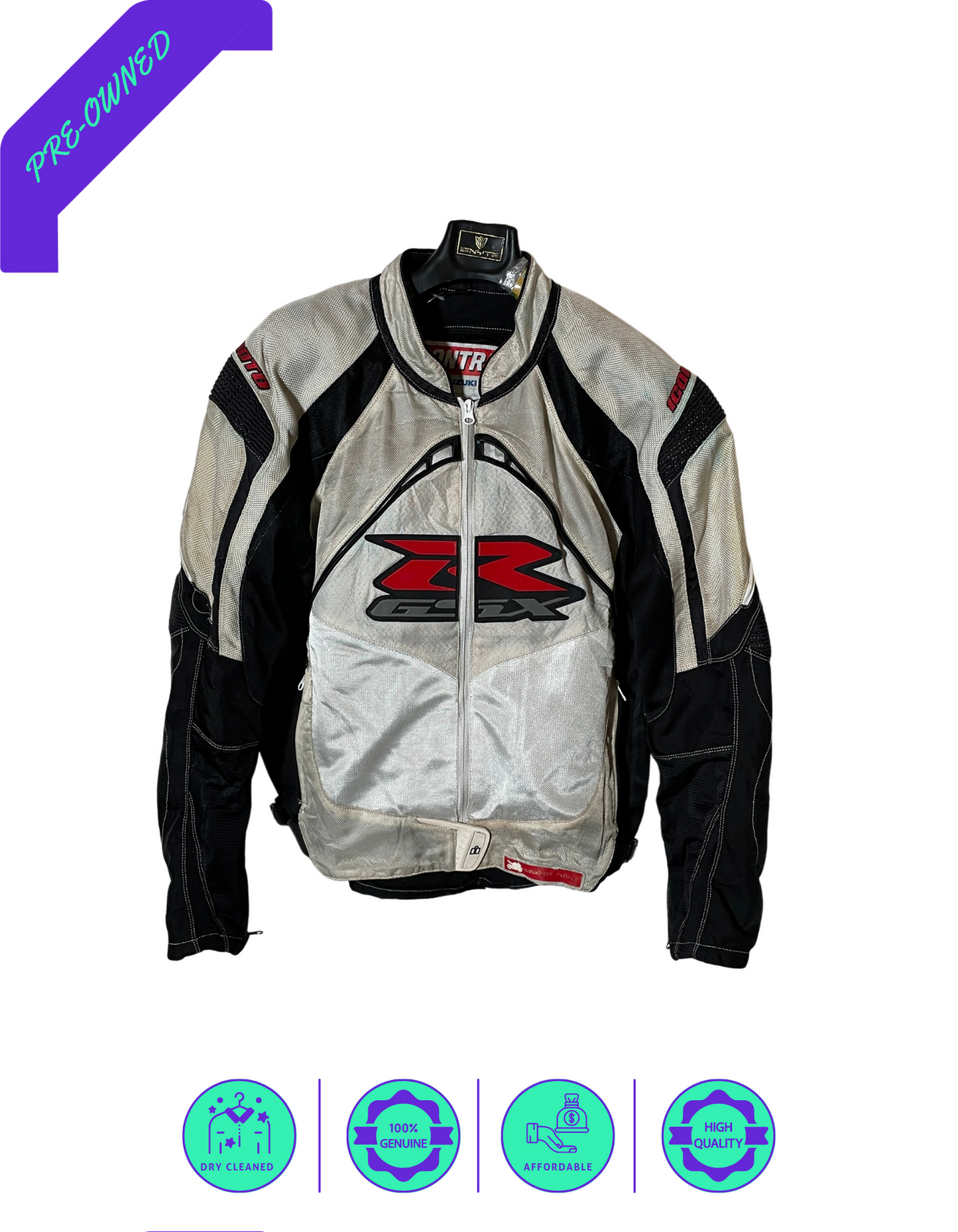 Suzuki I Men Classic Jacket I White/Black I 2XL