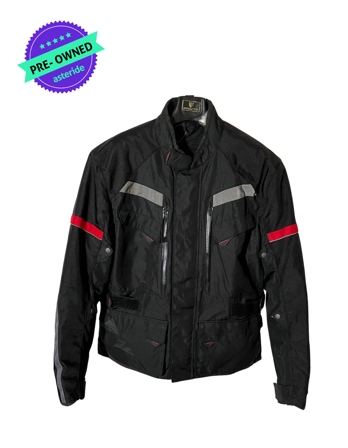 Crane I Men Touring Jacket I Red/Black I 4XL