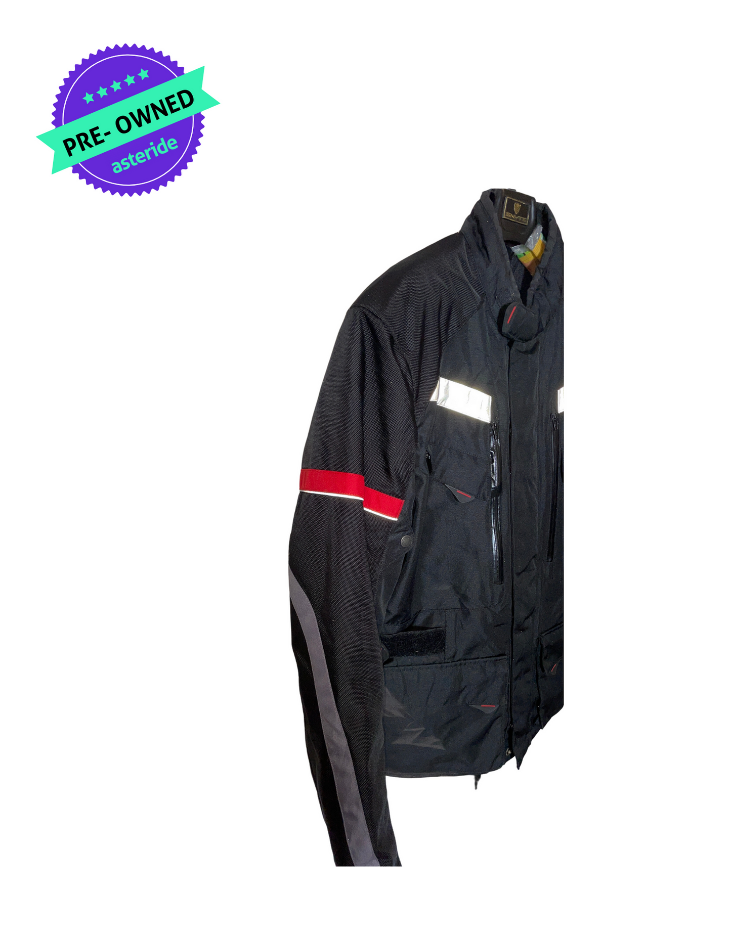 Crane I Men Touring Jacket I Red/Black I 4XL