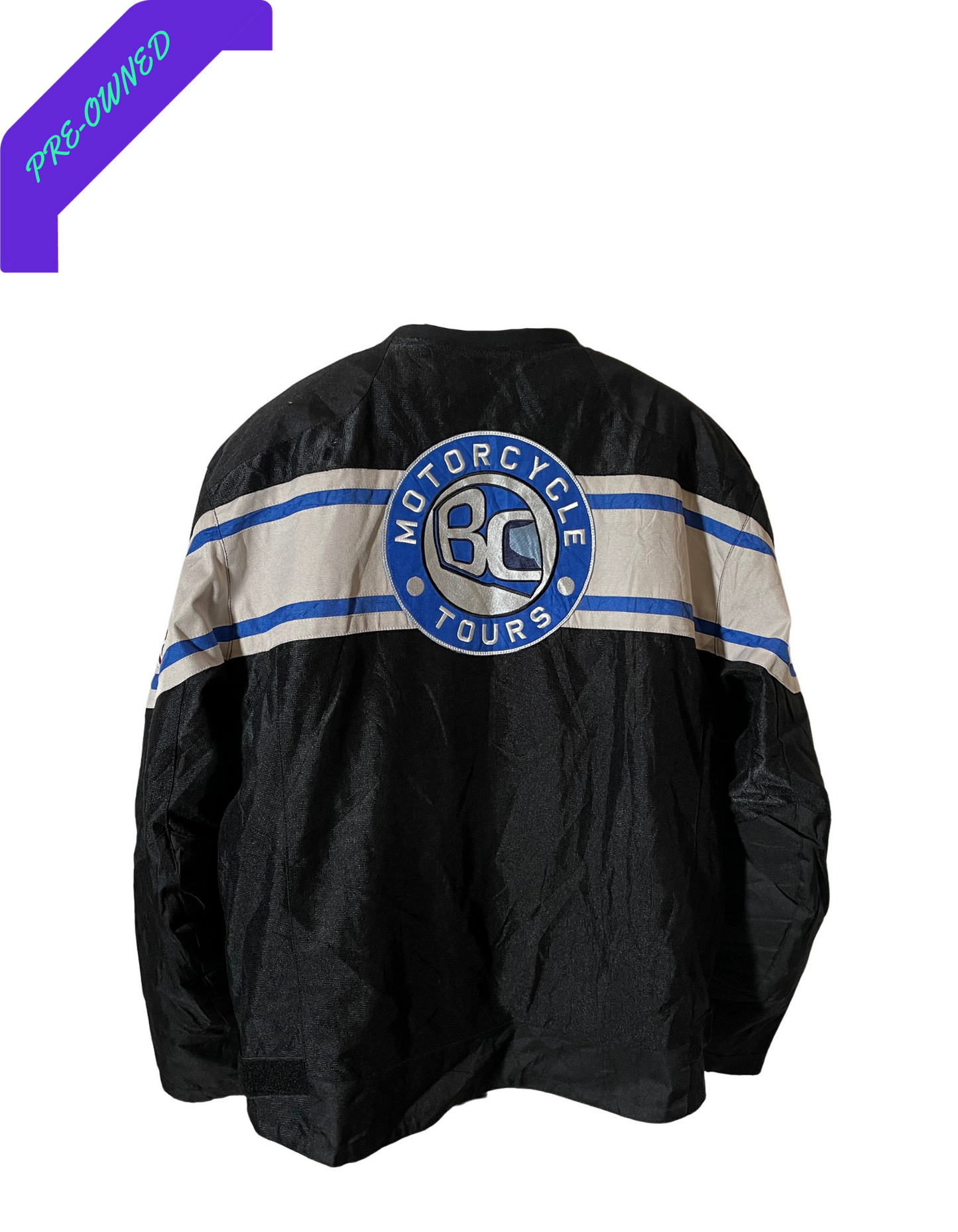 BC Motor I Men Sport Jacket I White/Black I XL