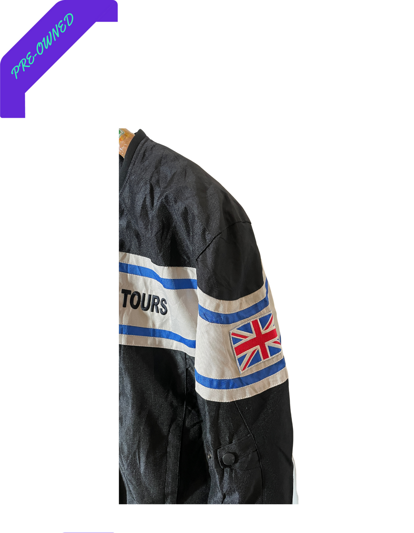 BC Motor I Men Sport Jacket I White/Black I XL