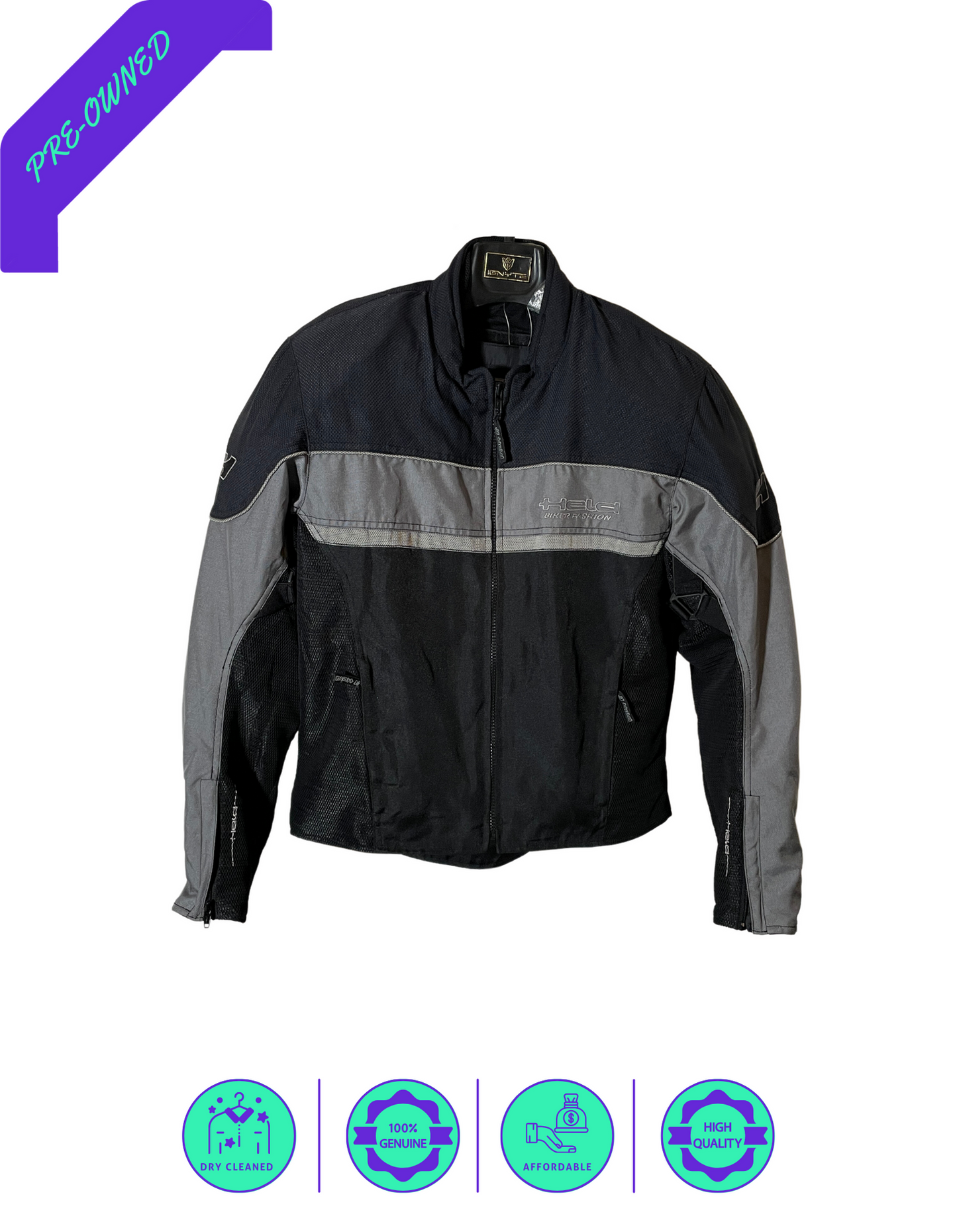 Held I Men Sport Jacket I Grey/Black I S