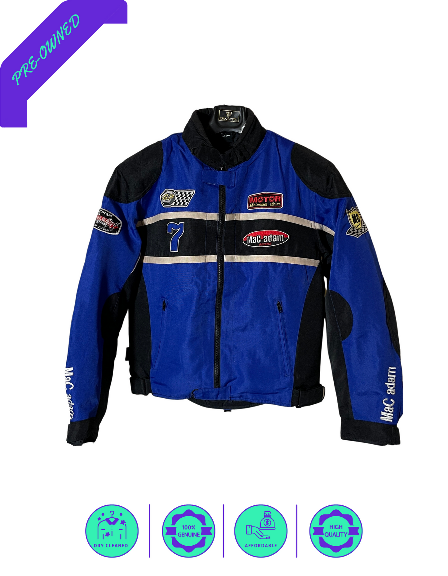 Mac Adam I Men Sport Jacket I Blue/Black I L