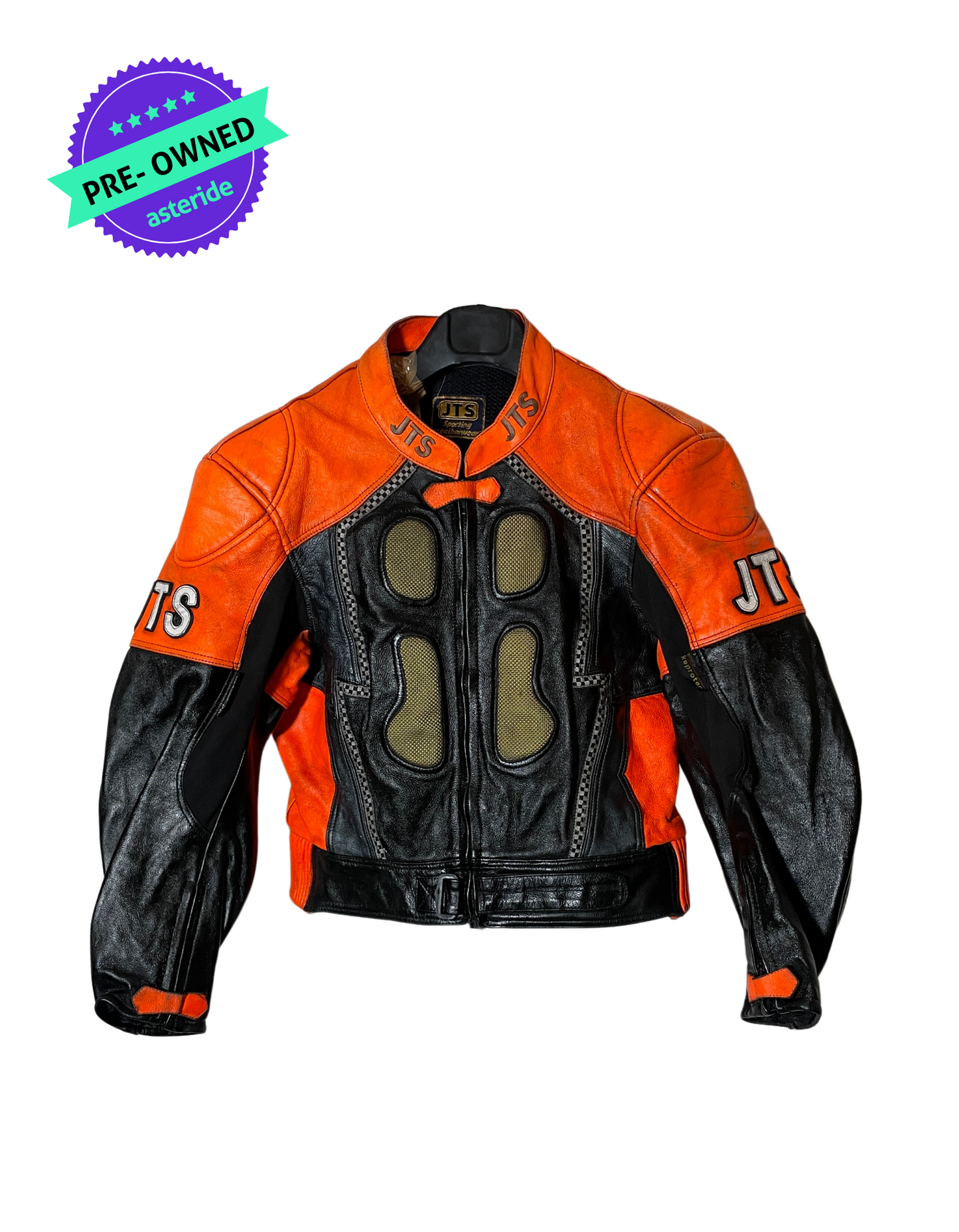 JTS I Men Sport Jacket I Orange/Black I L