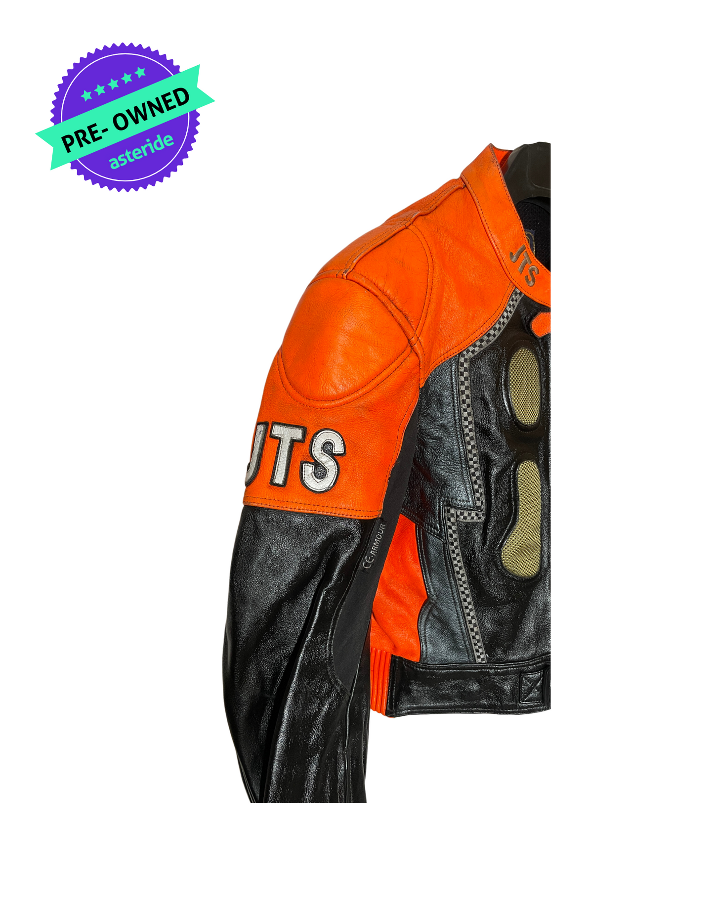 JTS I Men Sport Jacket I Orange/Black I L