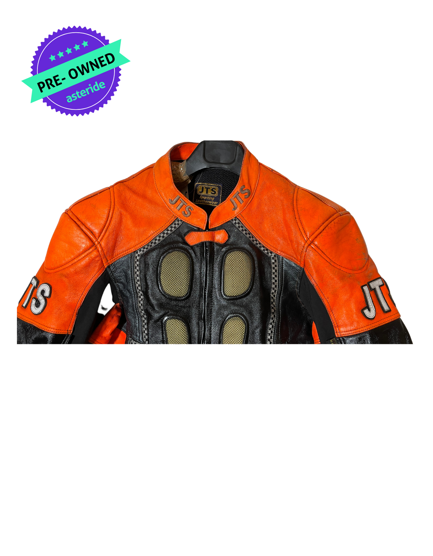 JTS I Men Sport Jacket I Orange/Black I L