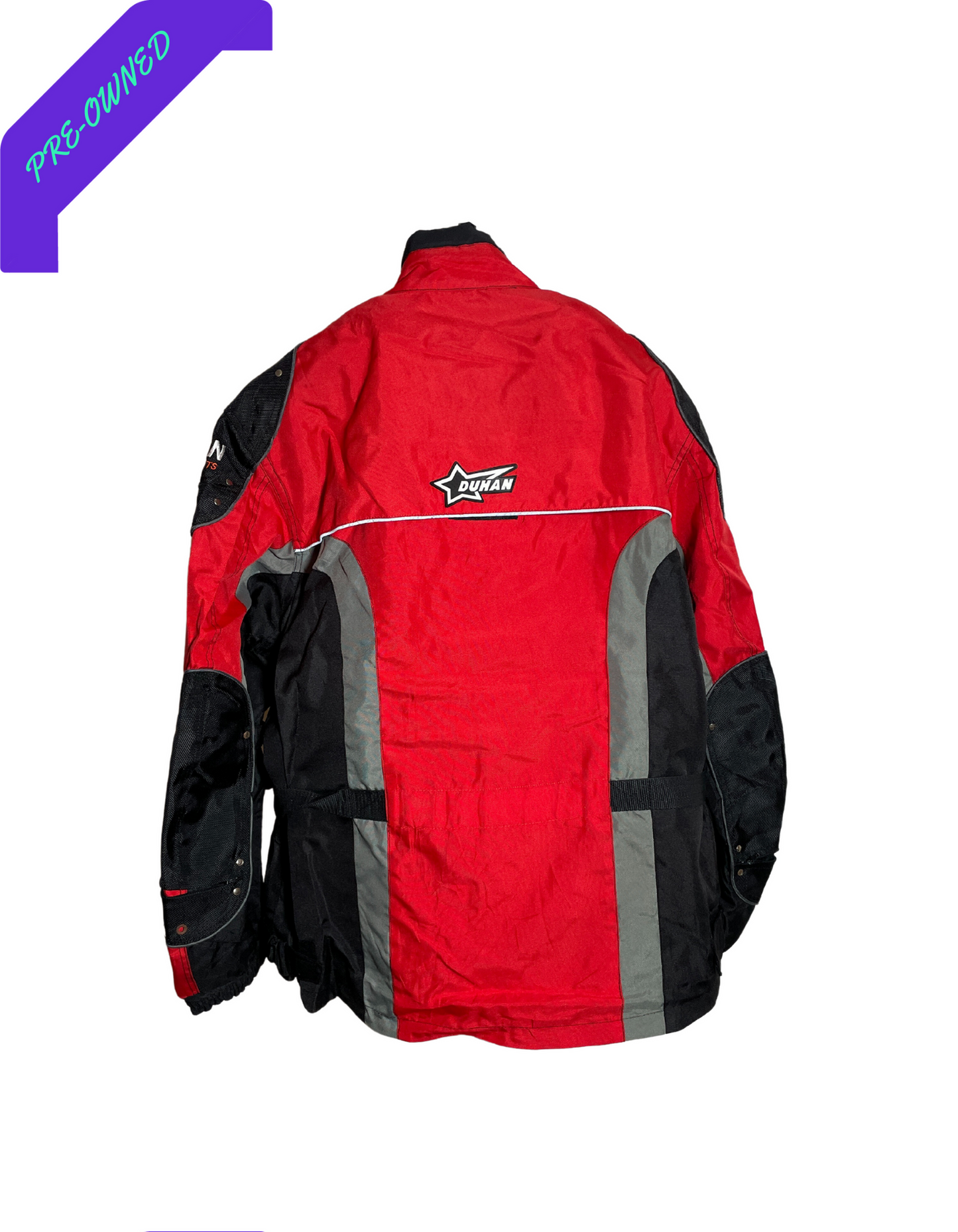 Duhan I Men Touring Jacket I Red/Black I 3XL