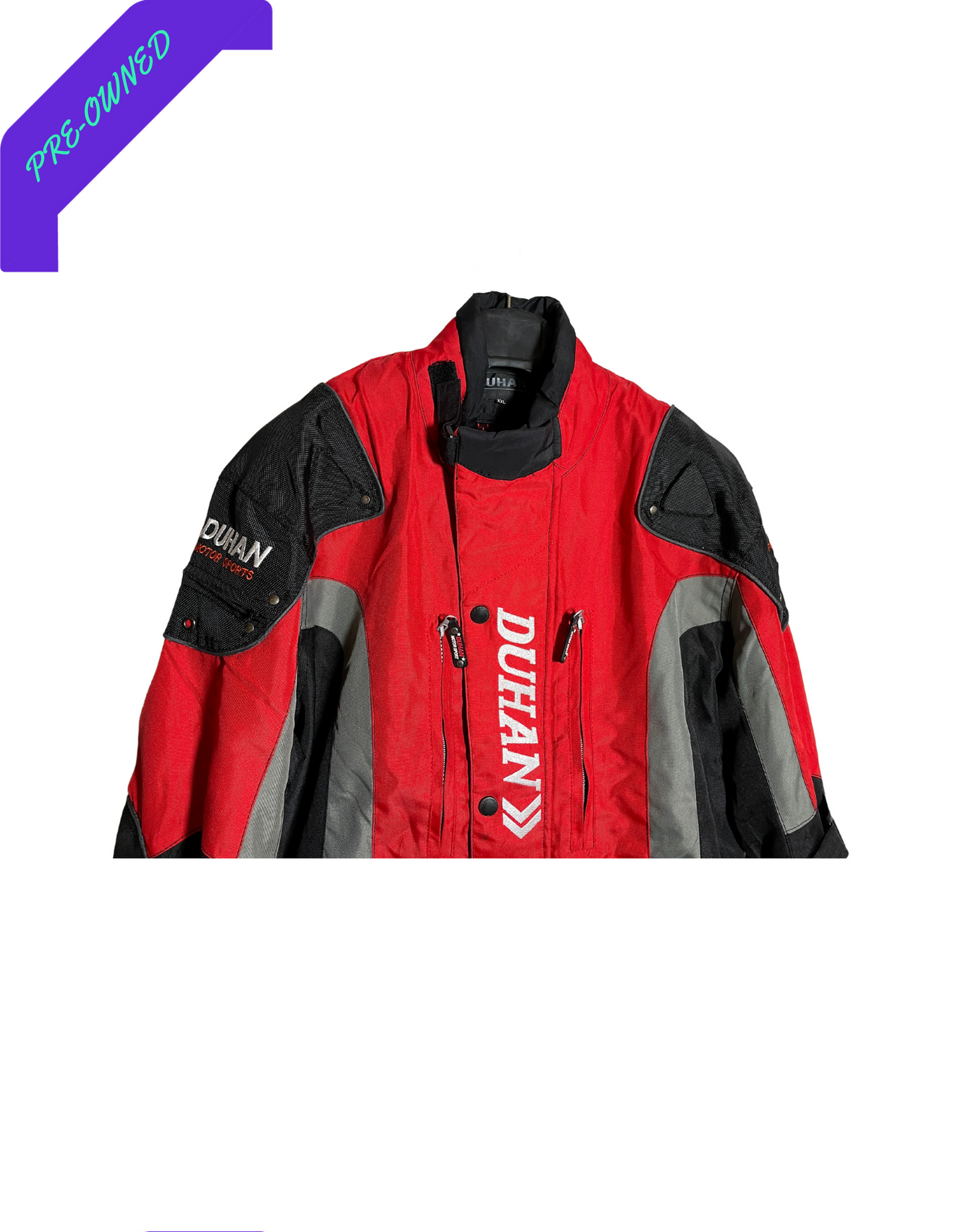Duhan I Men Touring Jacket I Red/Black I 3XL
