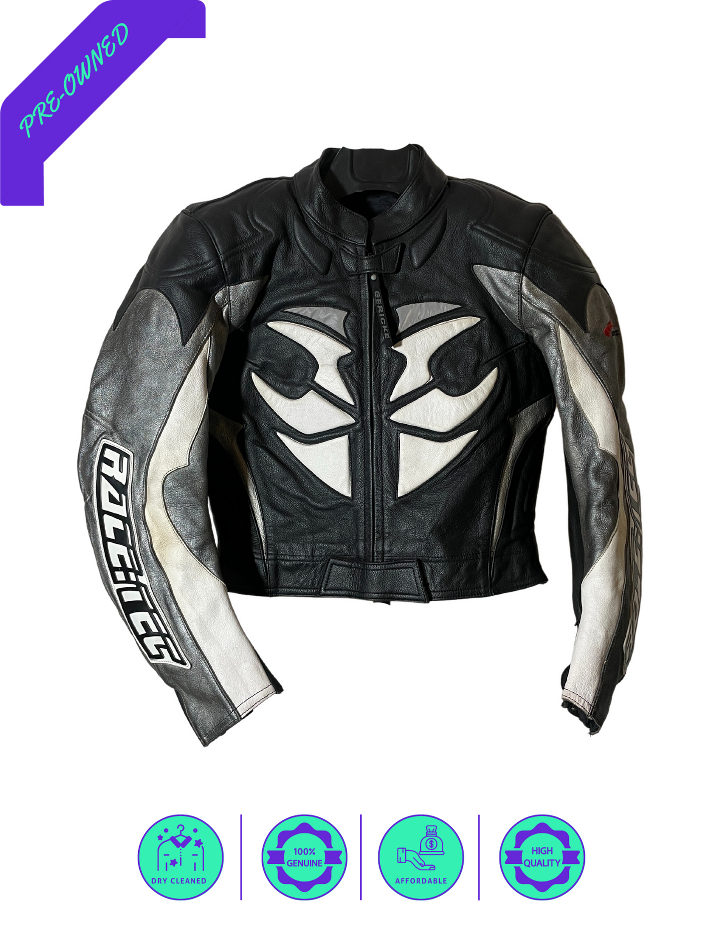 Hein Gericke I Women Racing Jacket I Black/Grey/White I XS