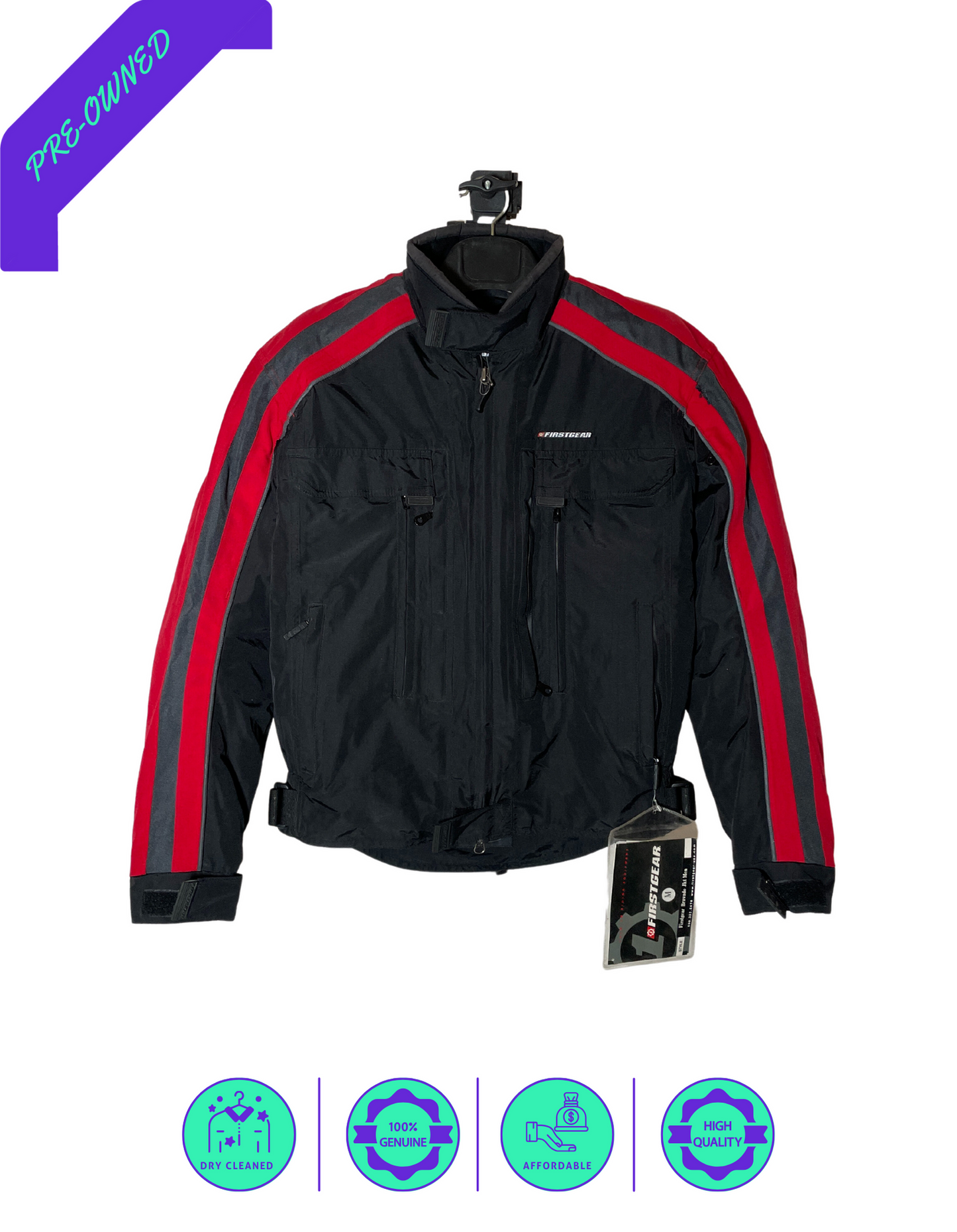 FIRSTGEAR I Men Sport Jacket I Red/Black I M