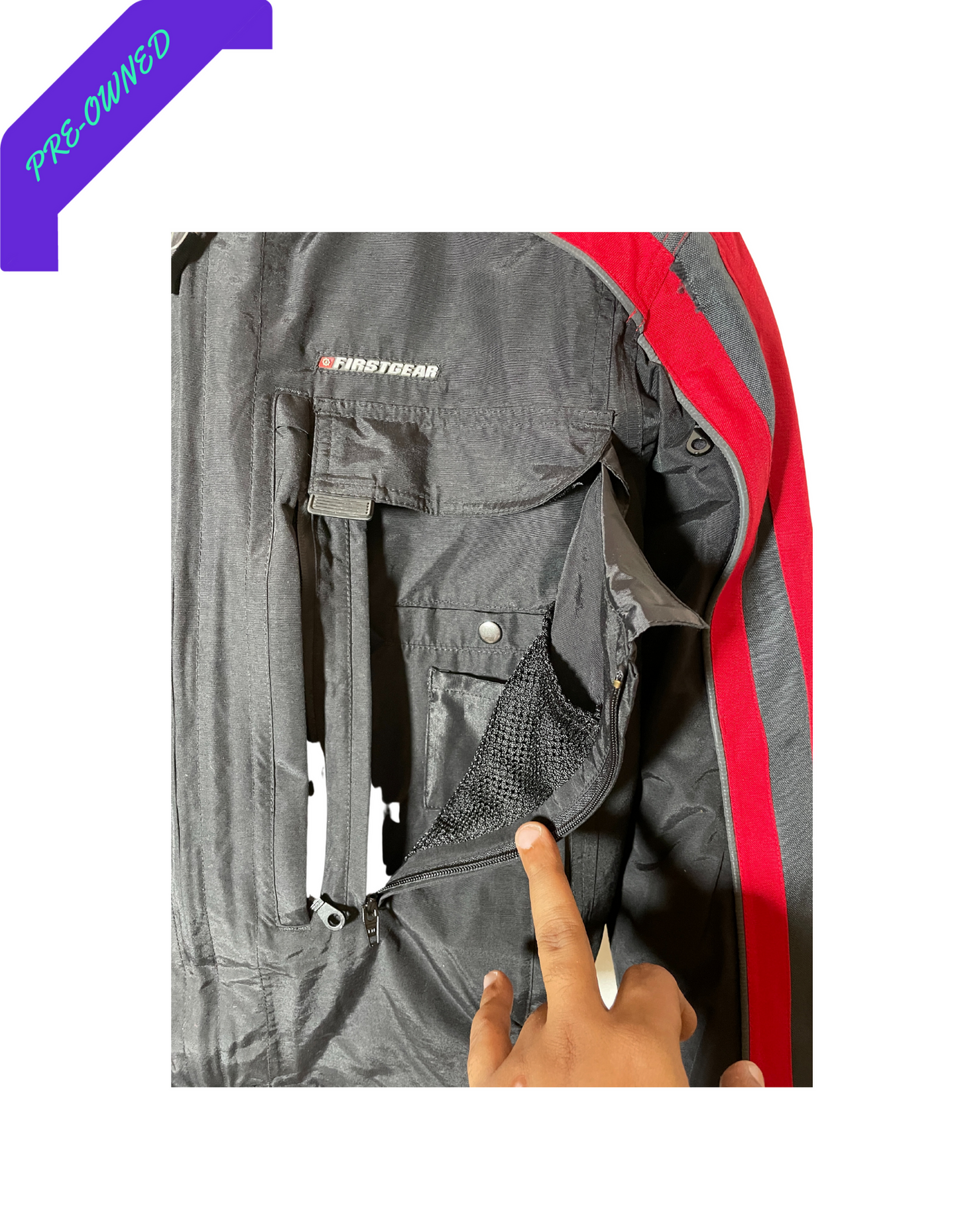 FIRSTGEAR I Men Sport Jacket I Red/Black I M