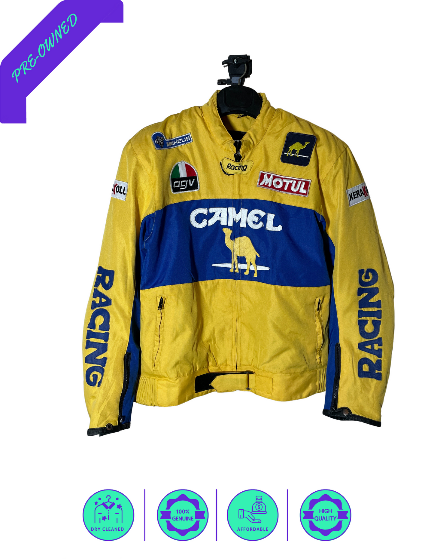 CAMEL I Men Classic Jacket I Yellow I XL