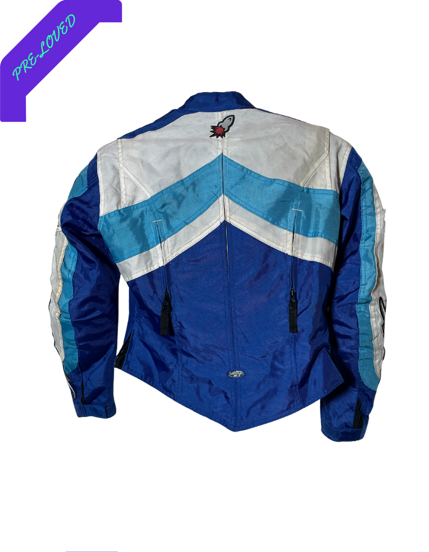 JOE ROCKET I Women Sport Jacket I White/Blue I 2XS
