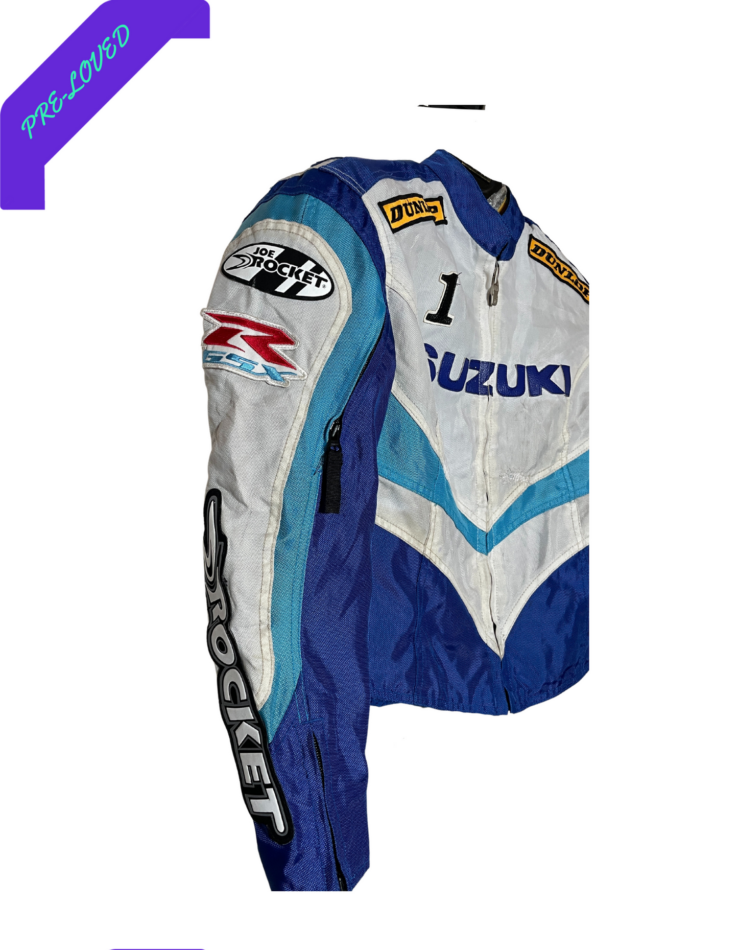 JOE ROCKET I Women Sport Jacket I White/Blue I 2XS