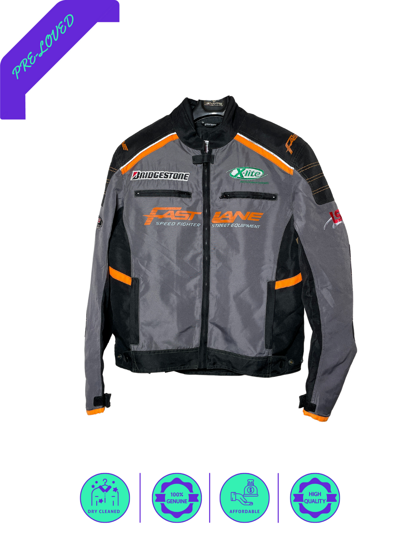 FAST LANE I Men Sport Jacket I Multicolor I L