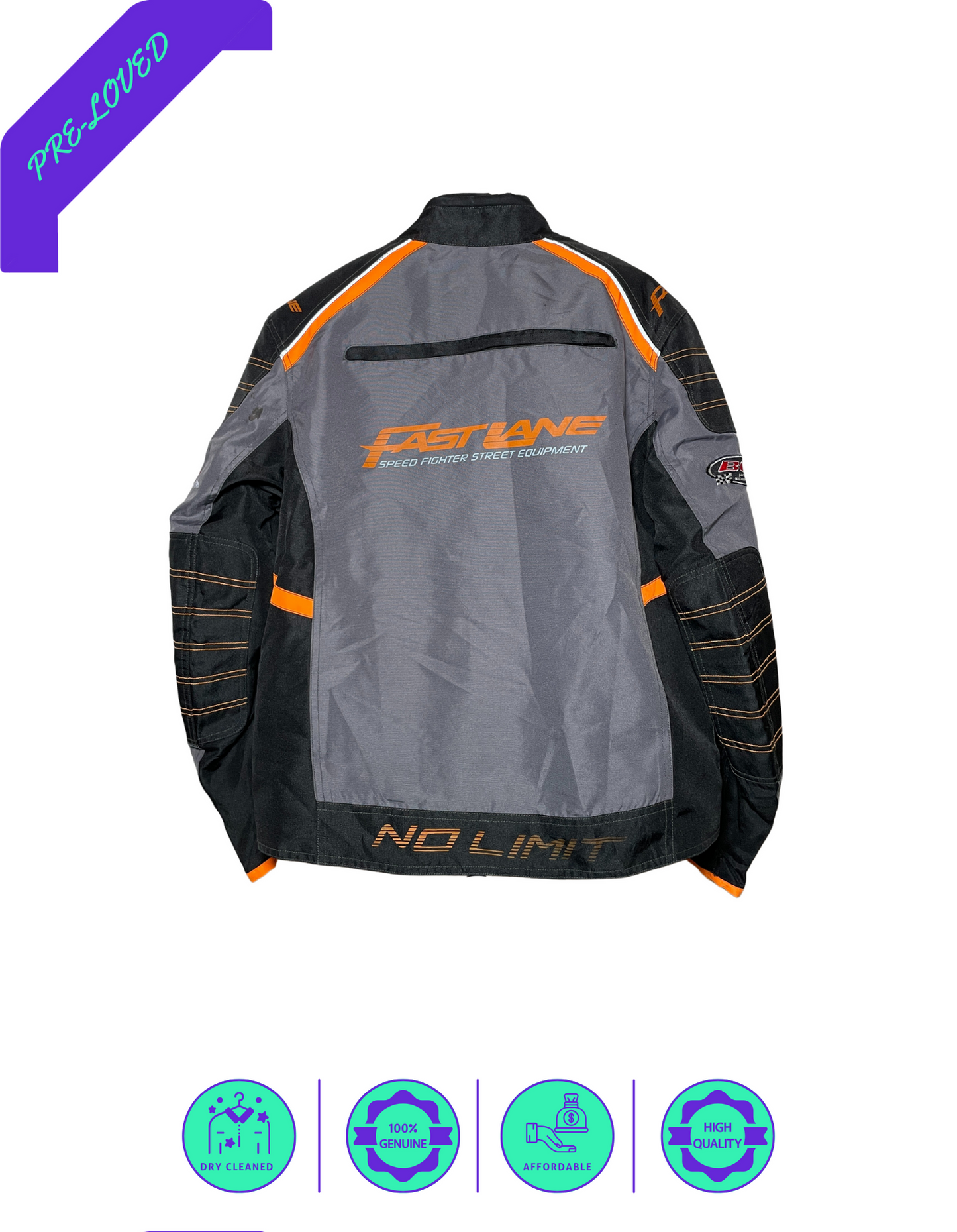 FAST LANE I Men Sport Jacket I Multicolor I L