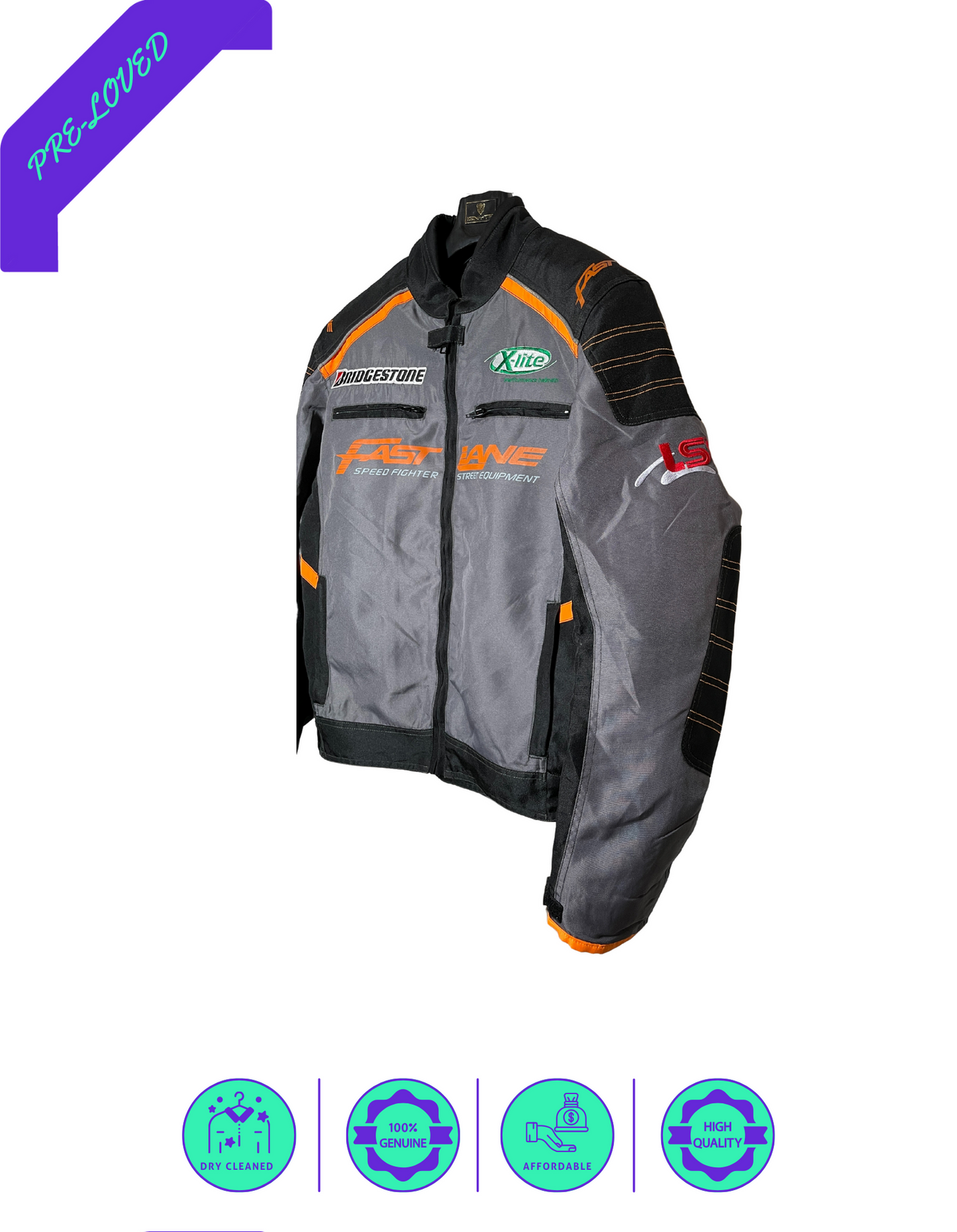 FAST LANE I Men Sport Jacket I Multicolor I L