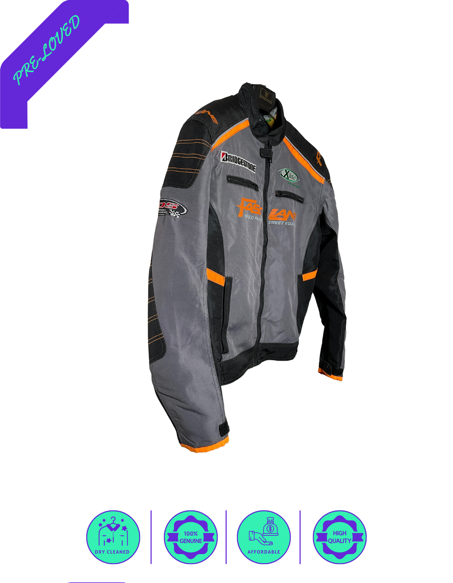 FAST LANE I Men Sport Jacket I Multicolor I L