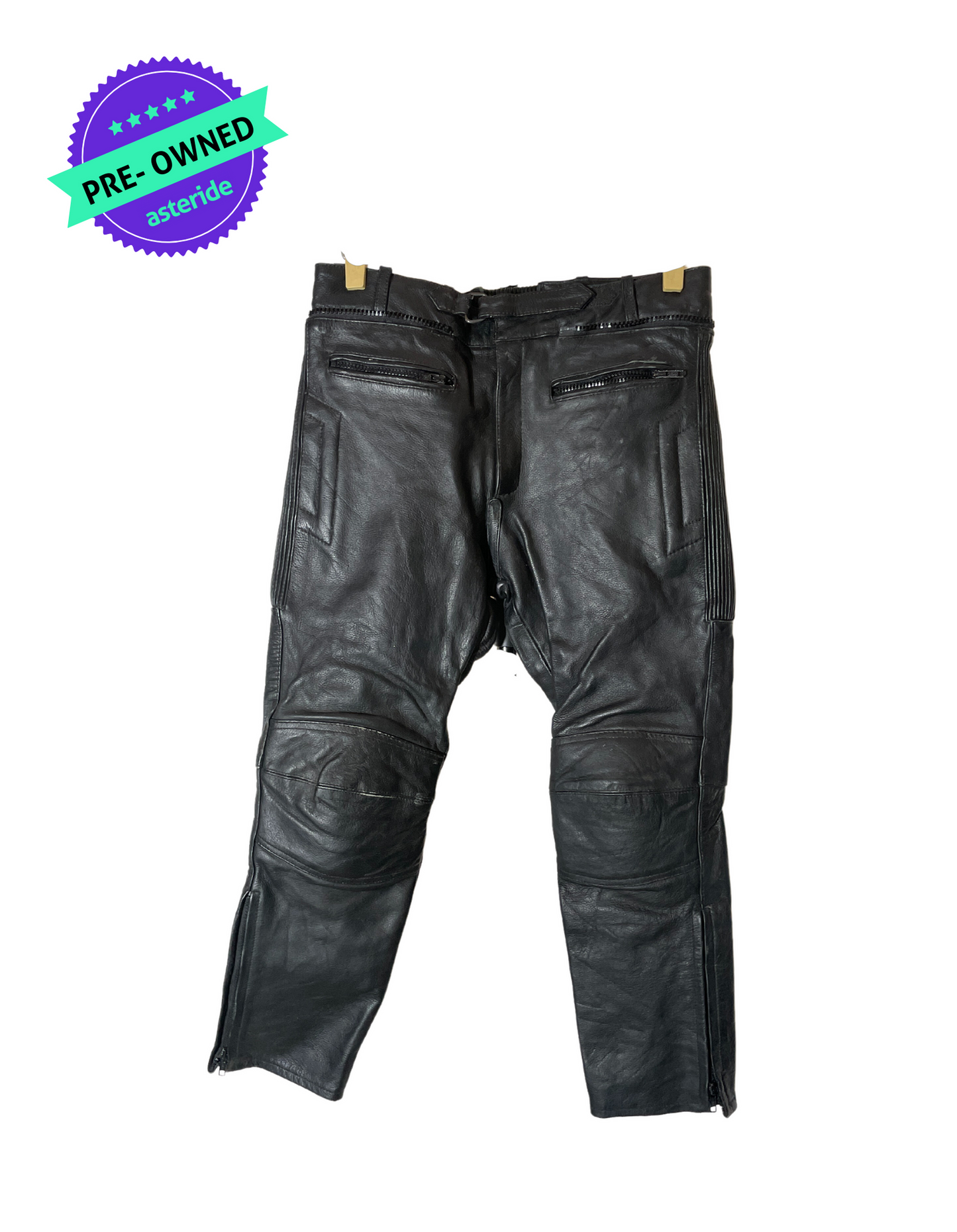 Baby Biker I Men Leather Pant I Black I 32"