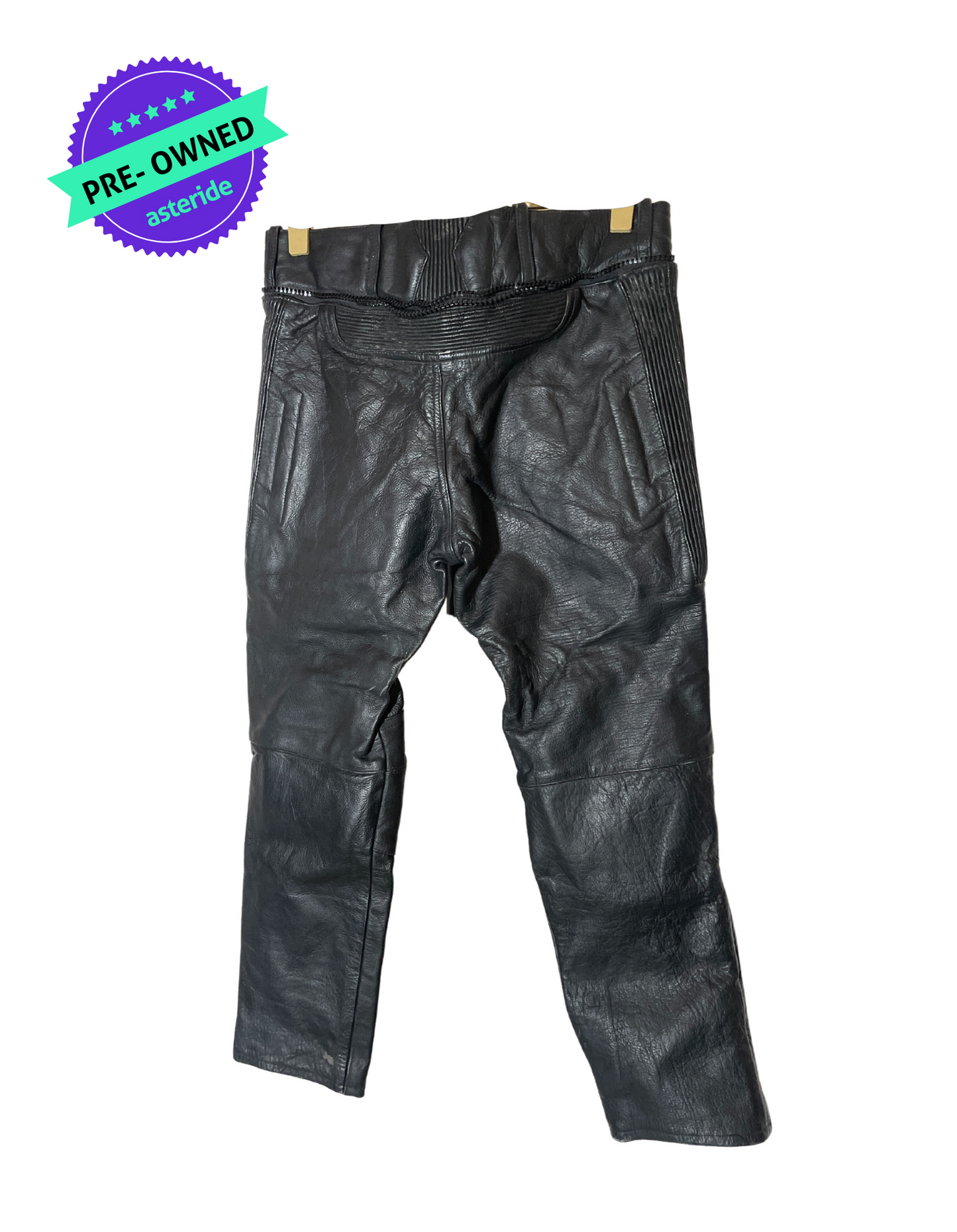 Baby Biker I Men Leather Pant I Black I 32"