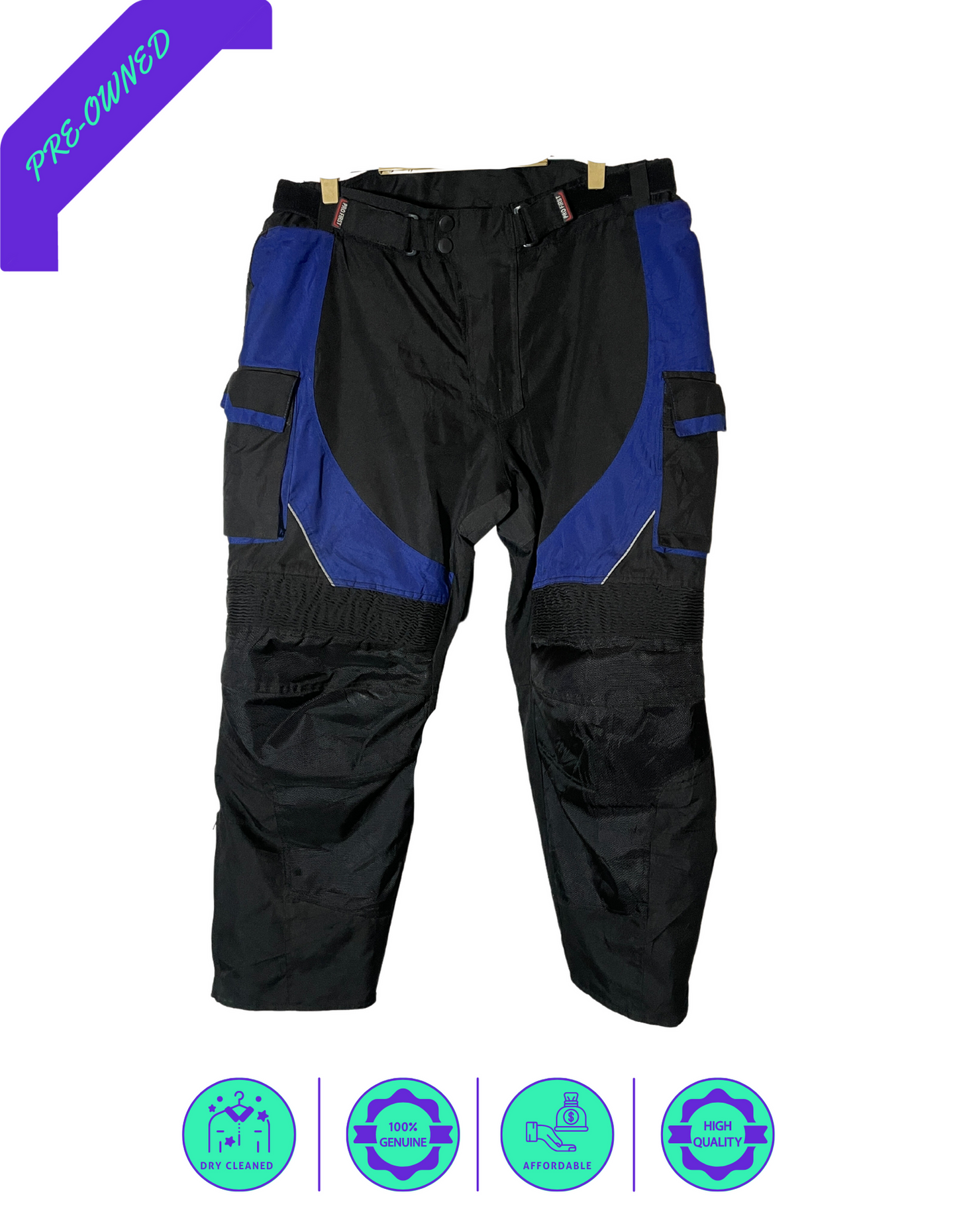Pro First I Men Touring Pant I Blue/Black I 44"
