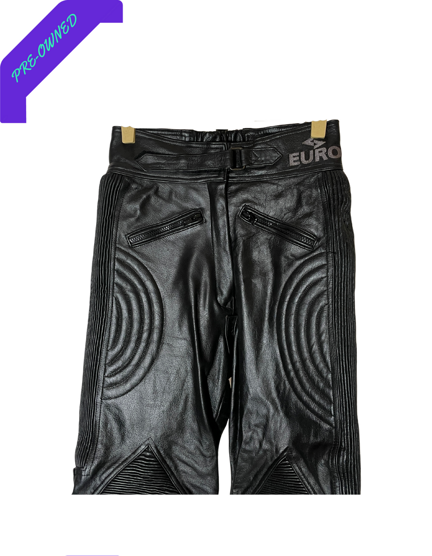 EURO I Men Leather Pant I Black I 28"