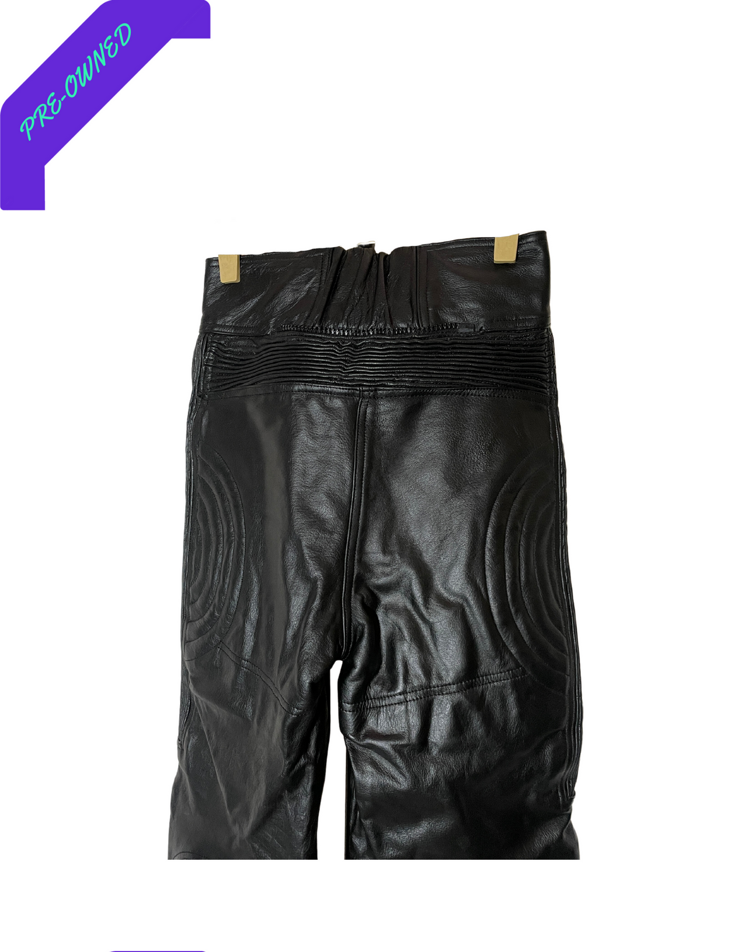 EURO I Men Leather Pant I Black I 28"