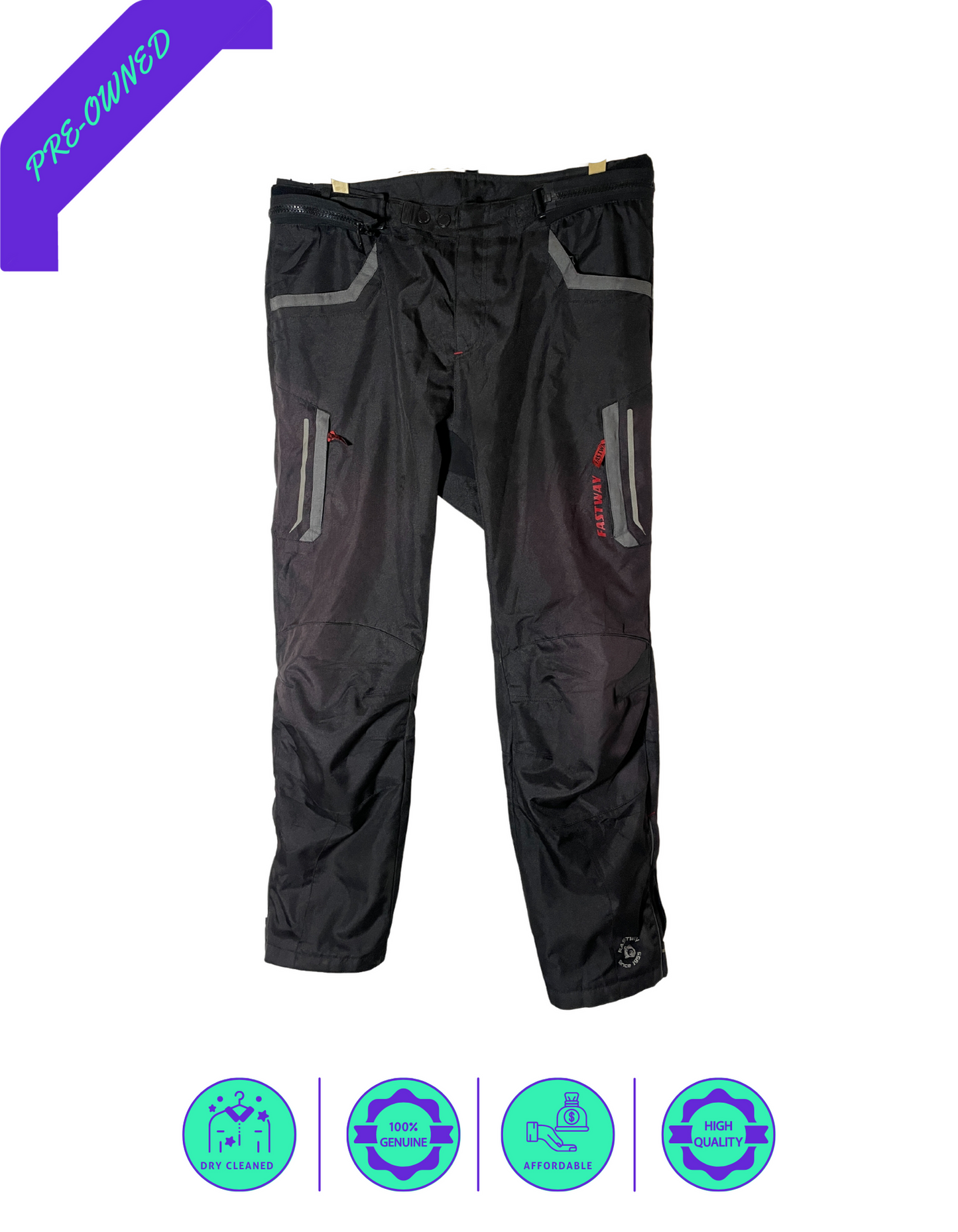 Fast Way I Men Touring Pant I Black I 38"-40"