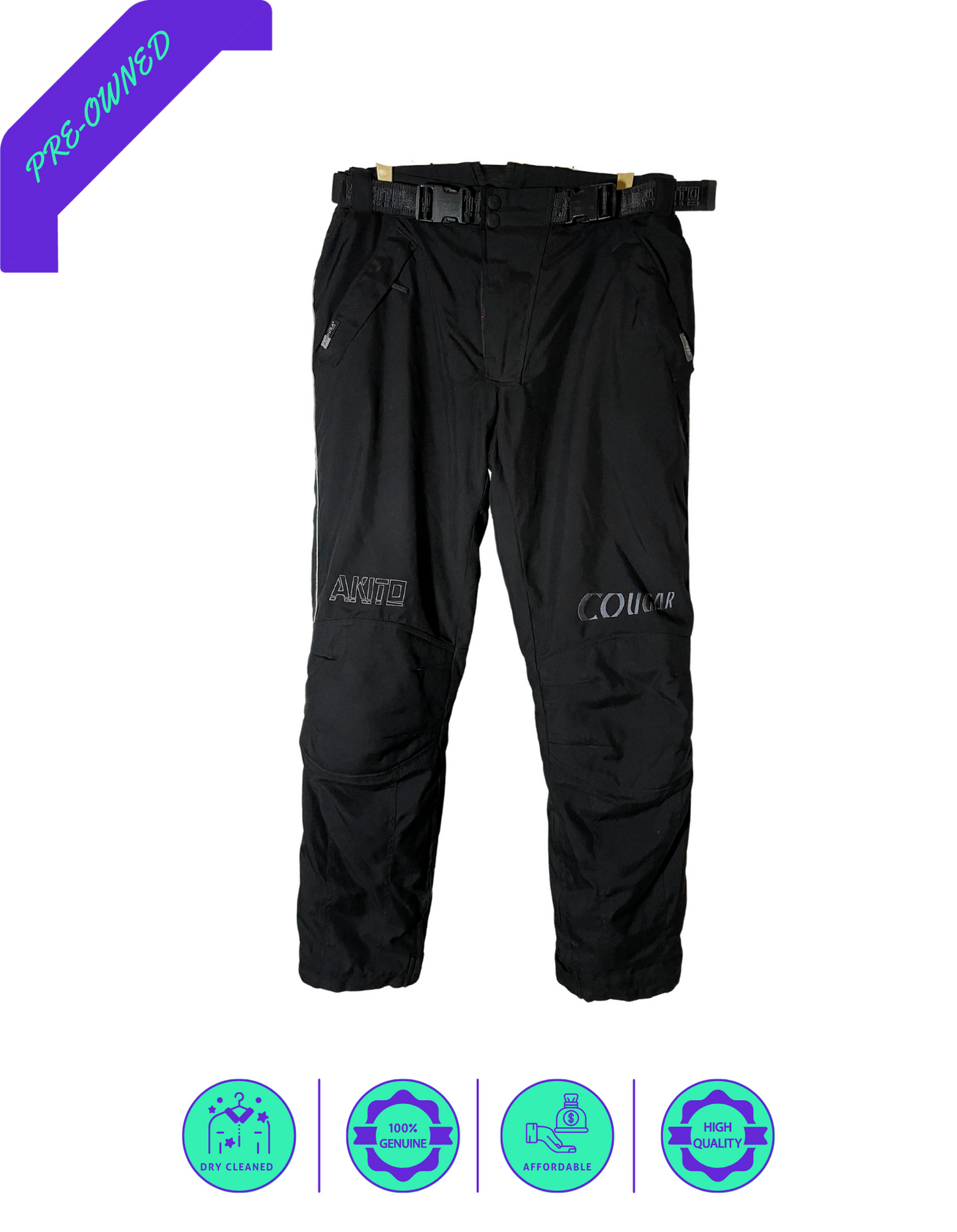 Akito I Men Touring Pant I Black I 36"-38"