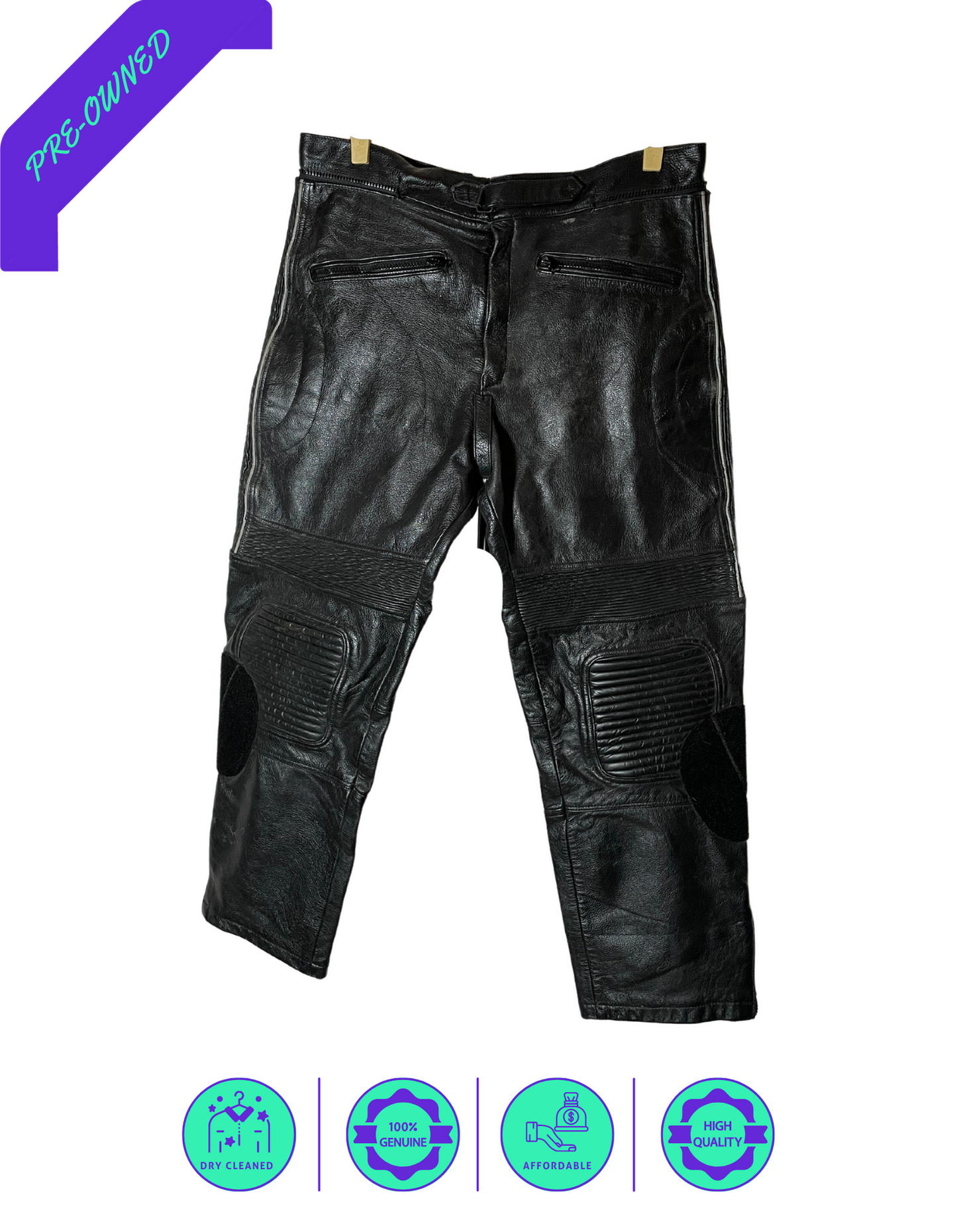 Frank Thomas I Men Racing Pant I Black I 36"