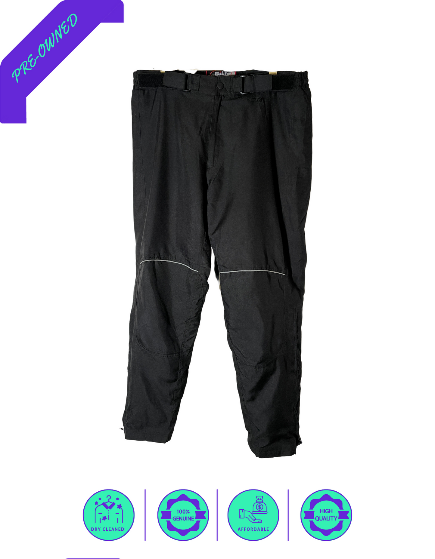 Bilt I Men Touring Pant I Black I 38"-40"