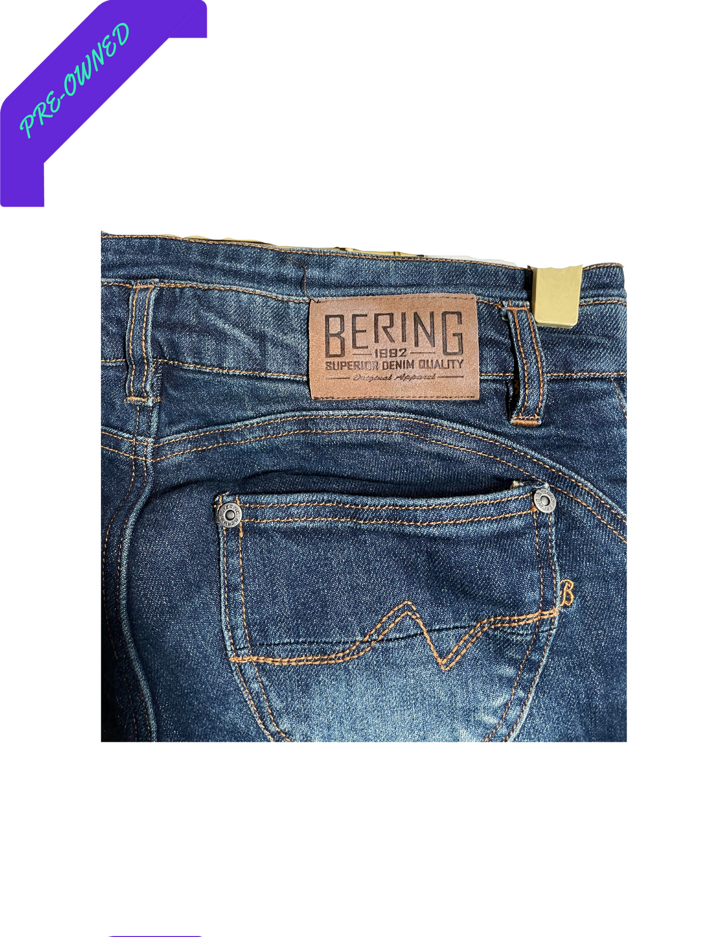 Bering I Unisex Jeans Pant I Blue I 28"