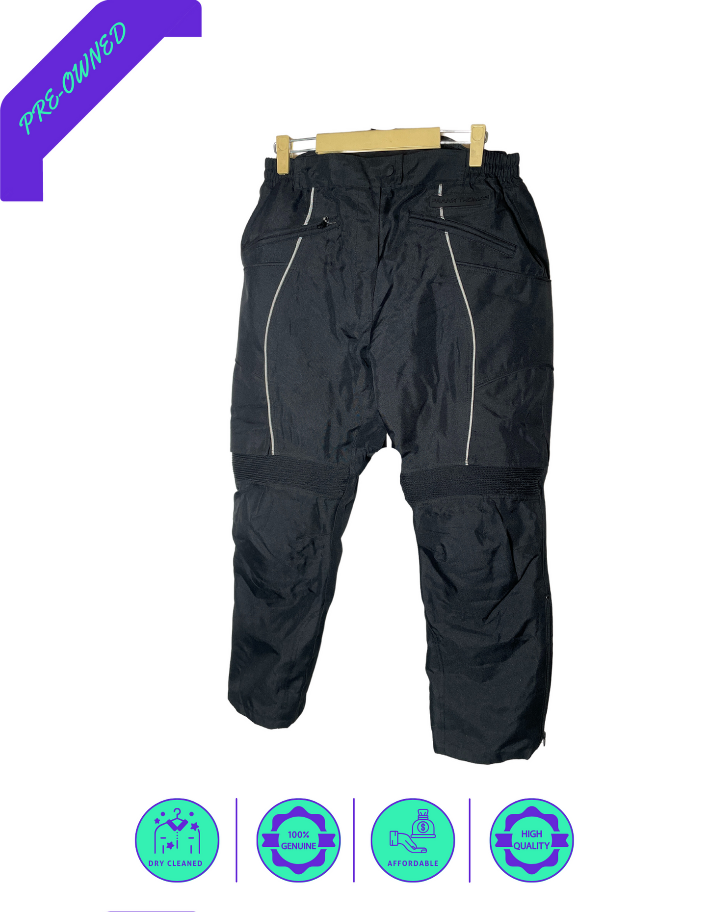 FRANK THOMAS I Women Touring Pant I Black I 36"