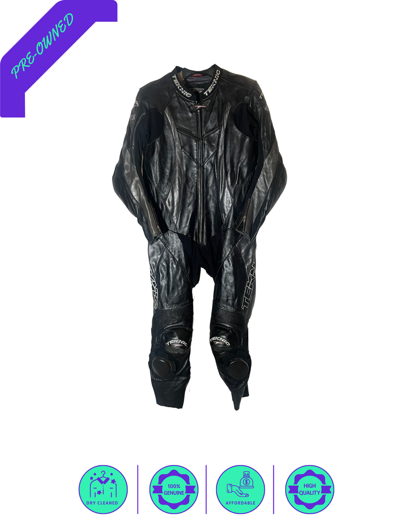 Teknic I Men Racing Suit I 1-piece I Black
