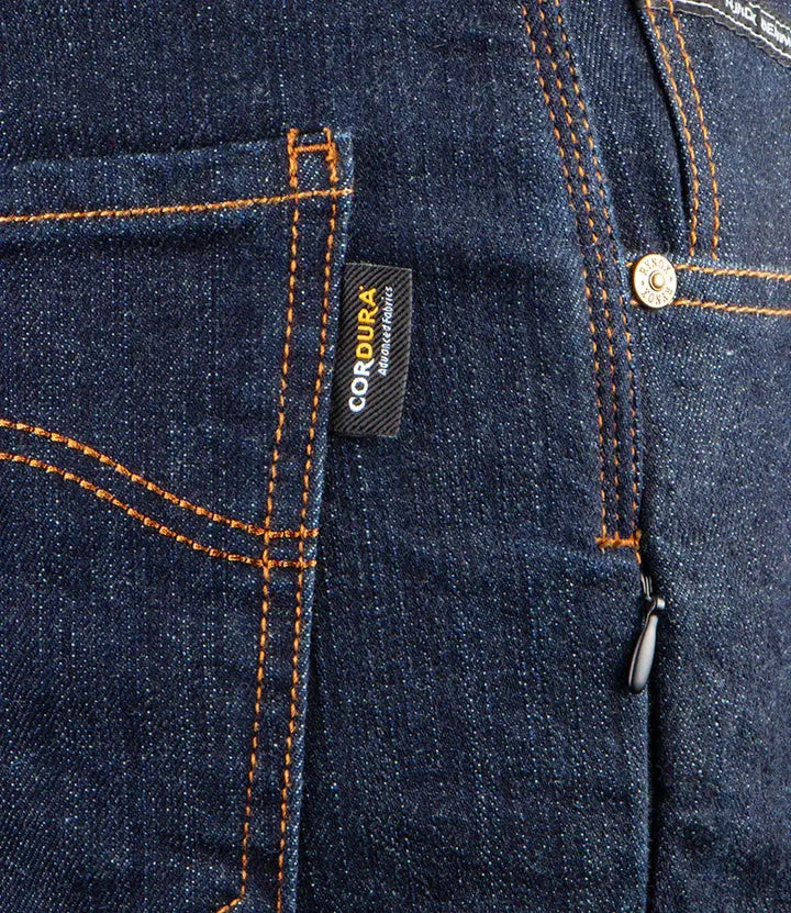 Rynox Downtown Pro Motorcycle Riding Denim (Indigo Blue)