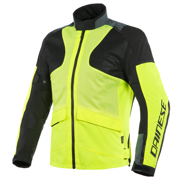 Dainese Air Tourer Textile Jacket (Yellow/Ebony/Black)