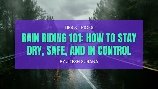 Rain Riding 101: How to Stay Dry, Safe, and in Control