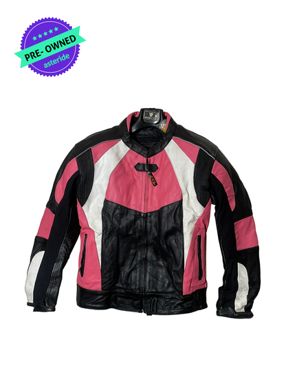 Bikers Gear I Women Sport Jacket I Pink/Black I M