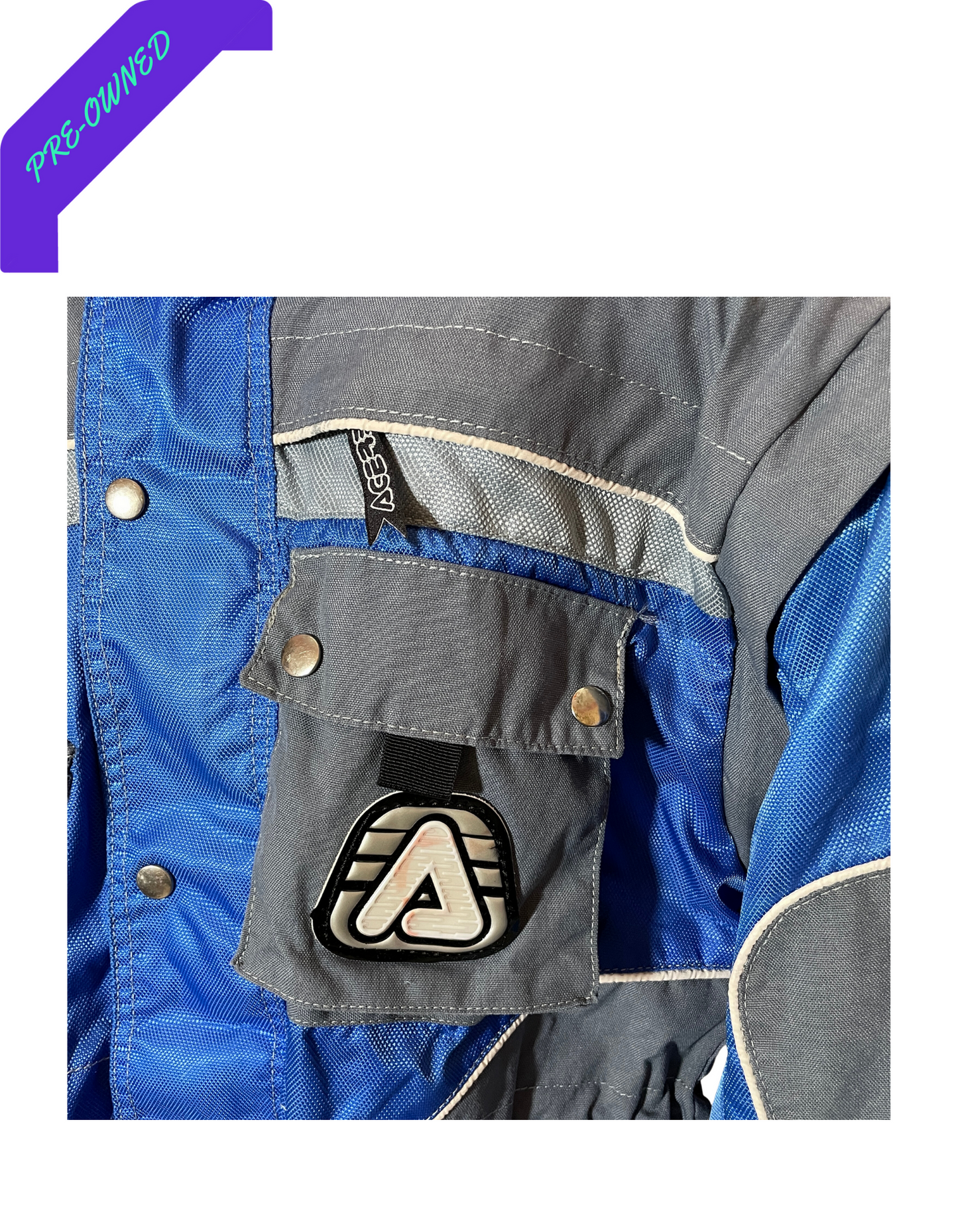 Acerbis I Men Adventure Jacket I Blue/Grey I L